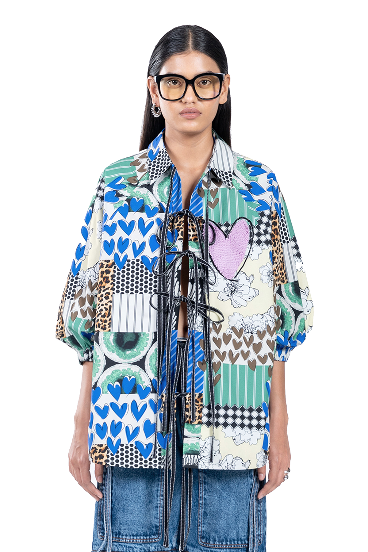 HANDCRAFTED TIE-UP SHIRT