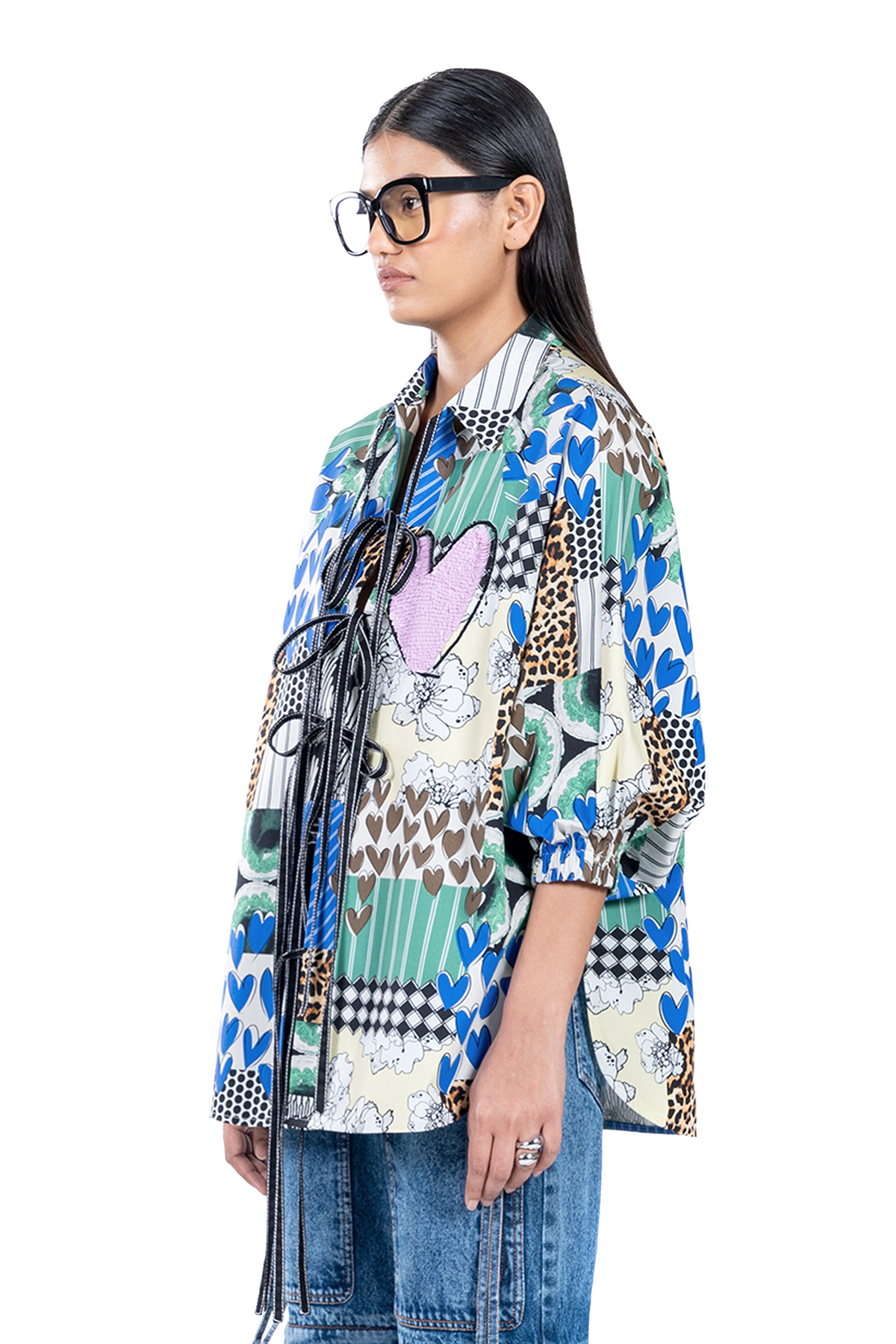 HANDCRAFTED TIE-UP SHIRT