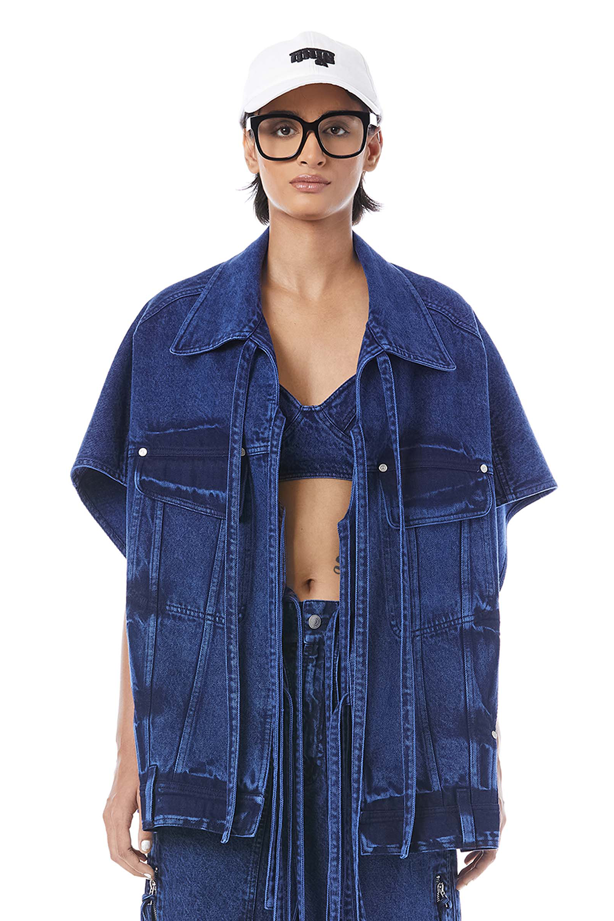 TIE-UP KAFTAN JACKET