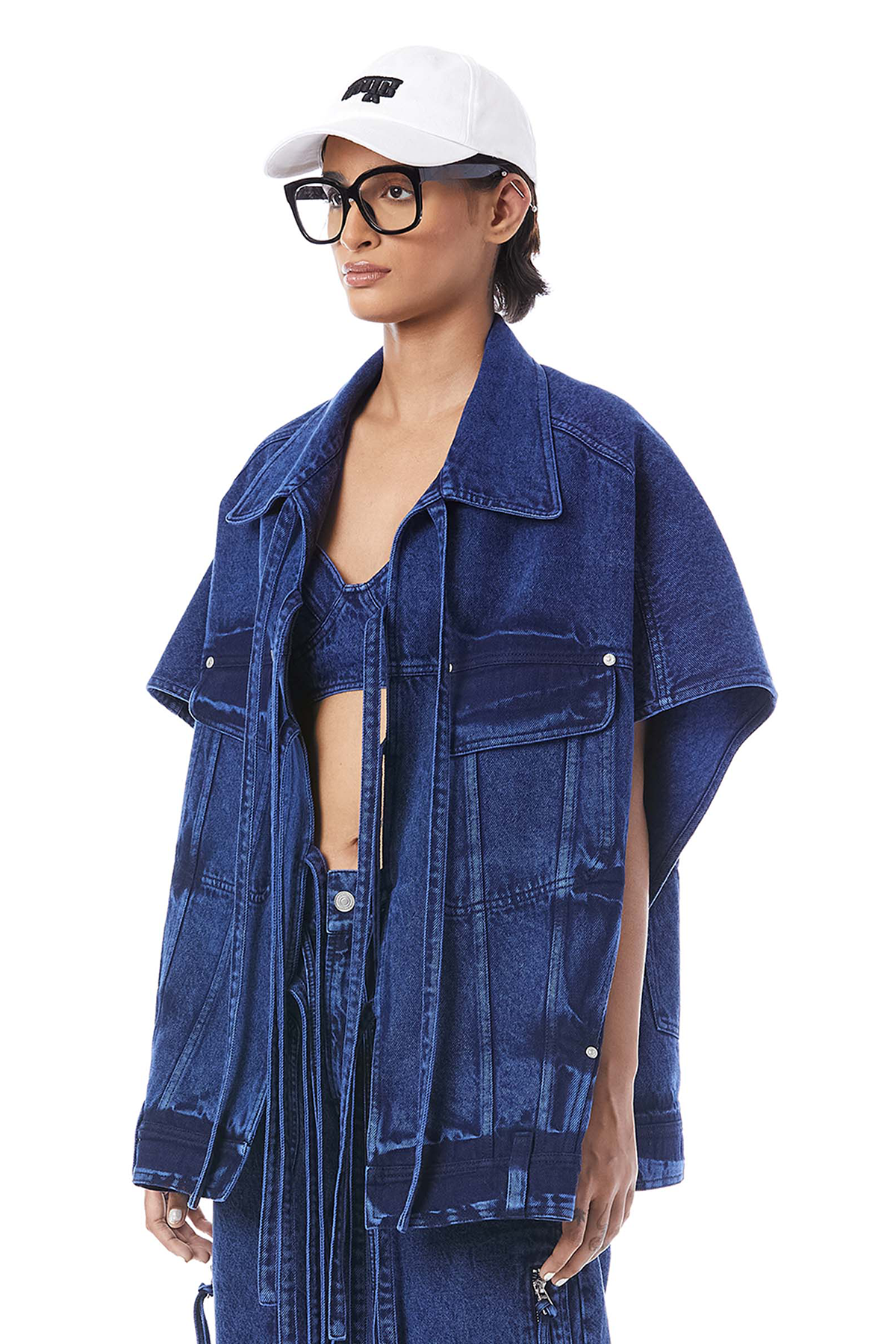TIE-UP KAFTAN JACKET