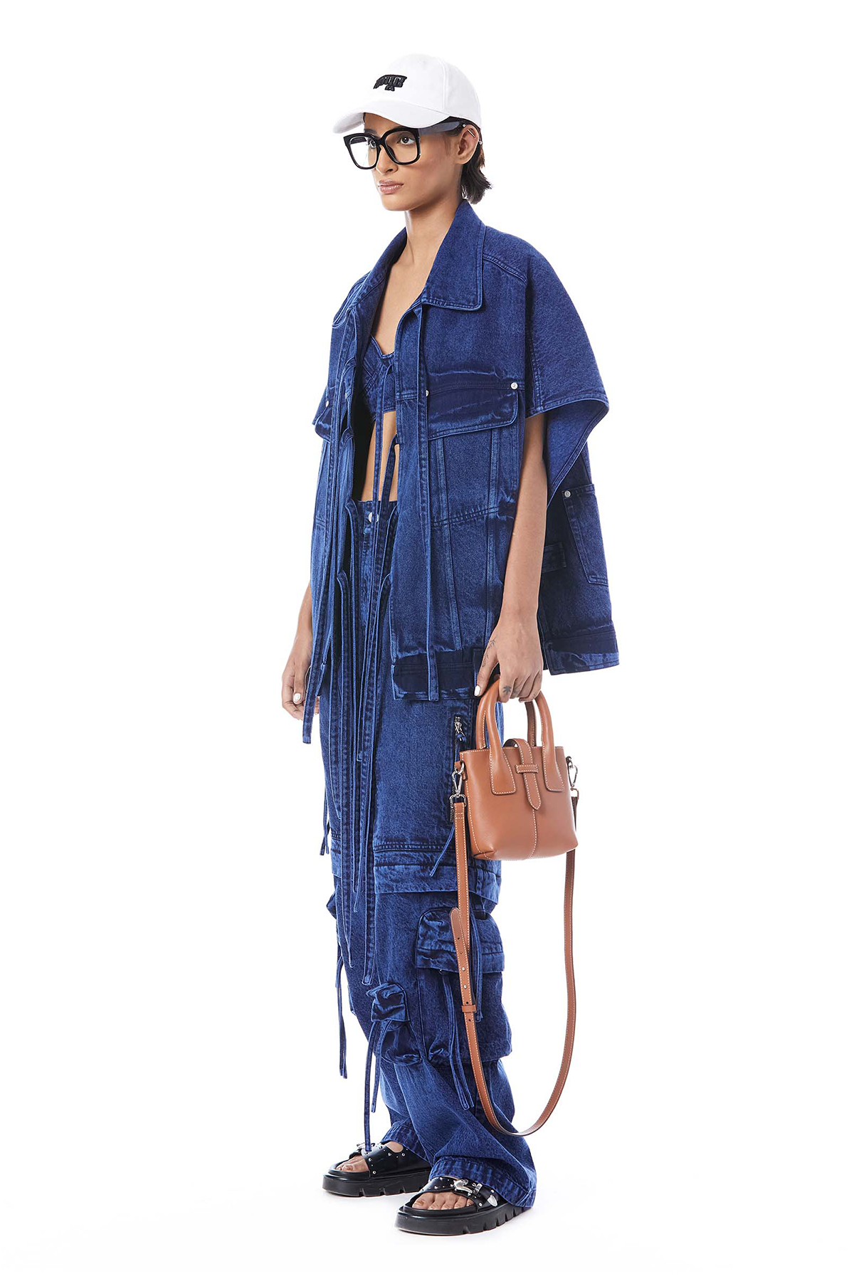 TIE-UP KAFTAN JACKET
