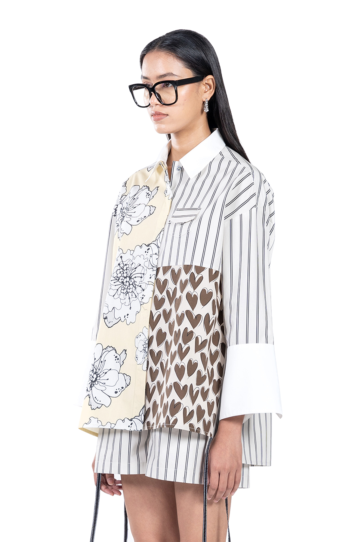 Oversized Paneled Co-ord Set
