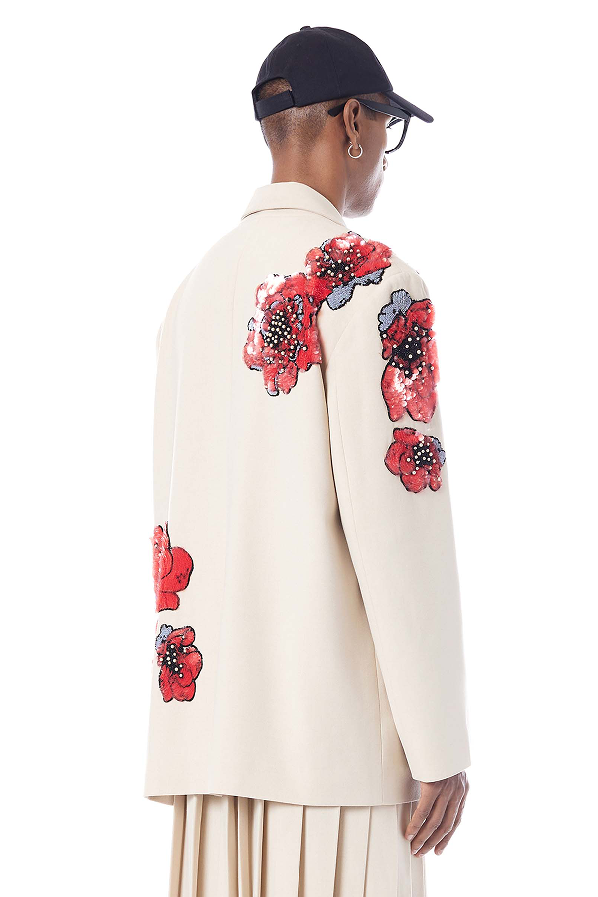 FLORA HAND EMBROIDERED BLAZER