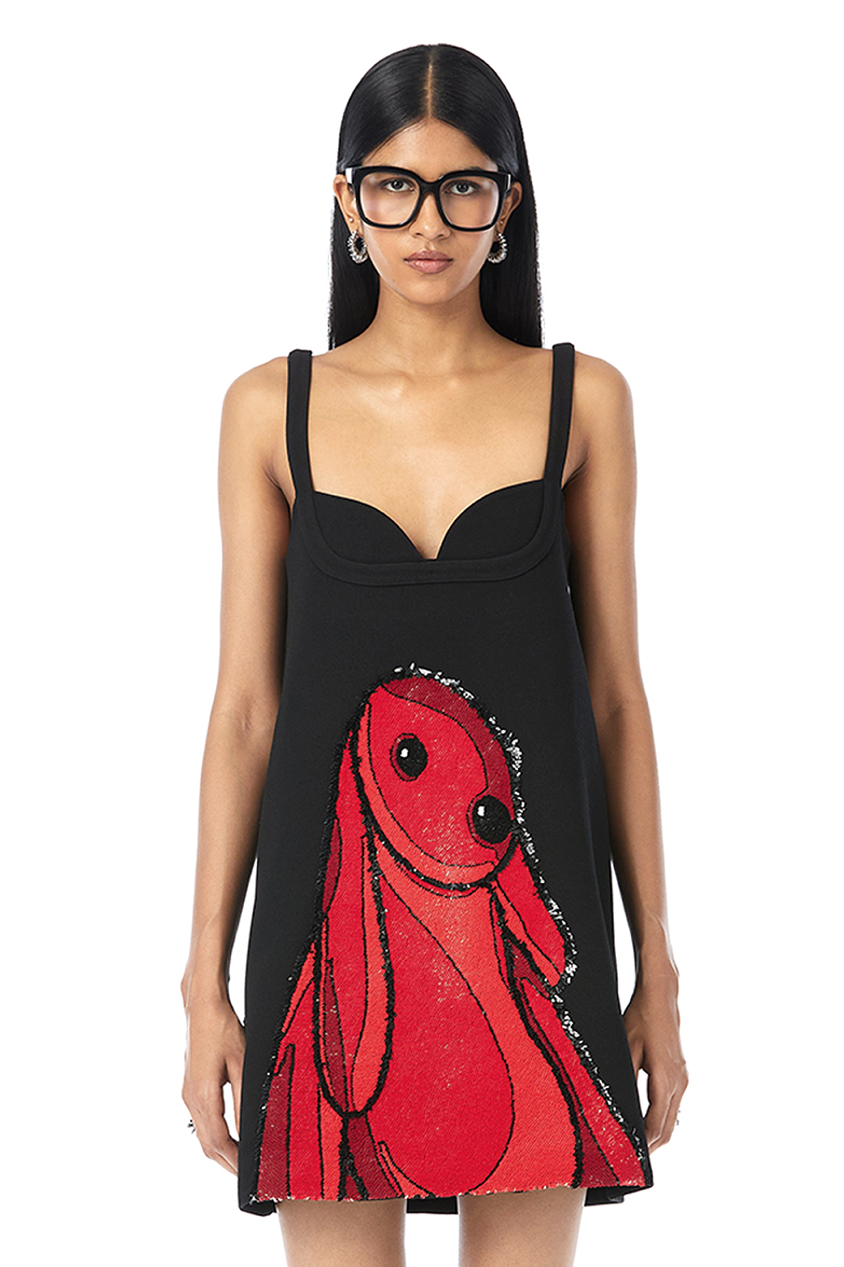 Handcrafted Bunny Mini Dress