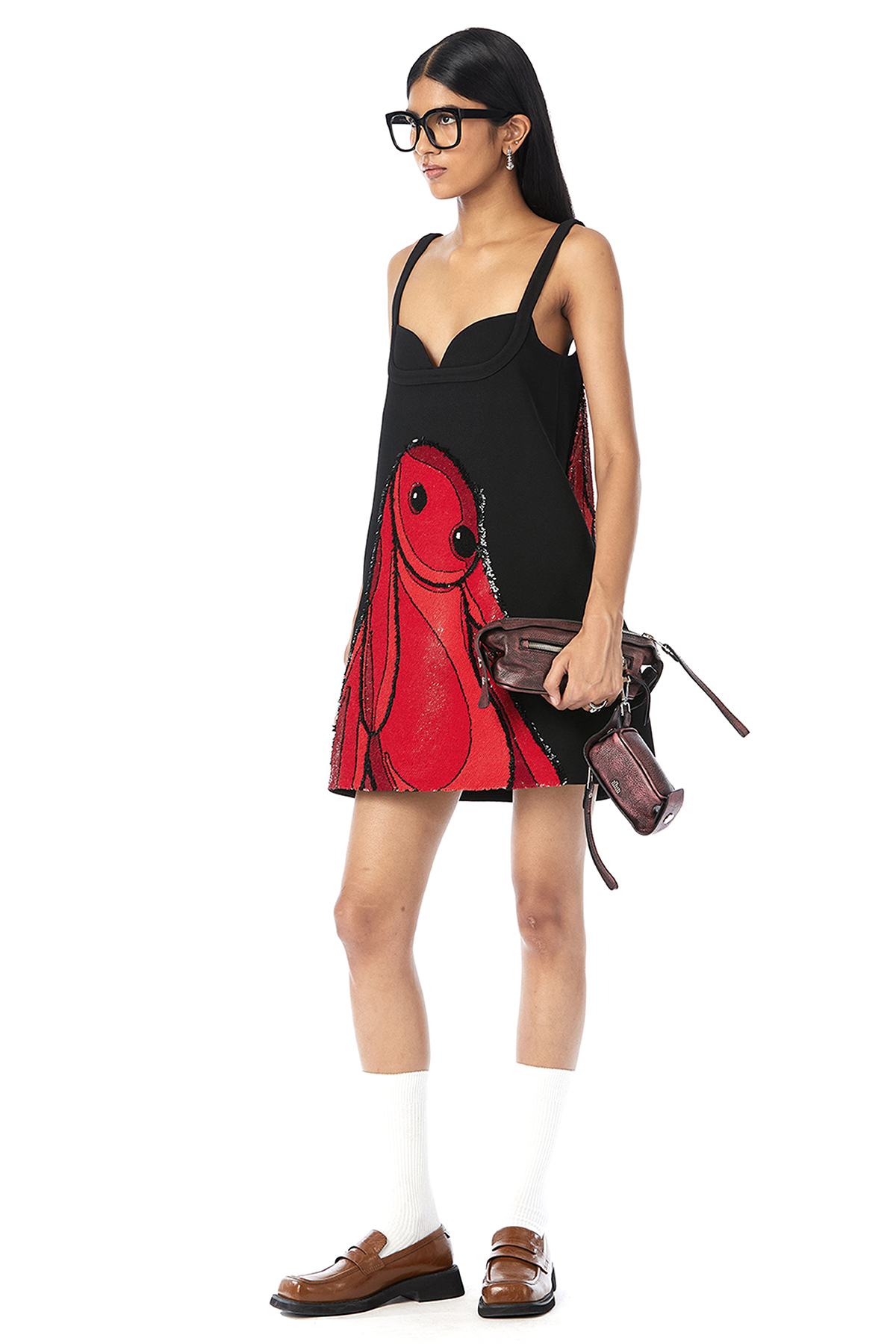 Handcrafted Bunny Mini Dress