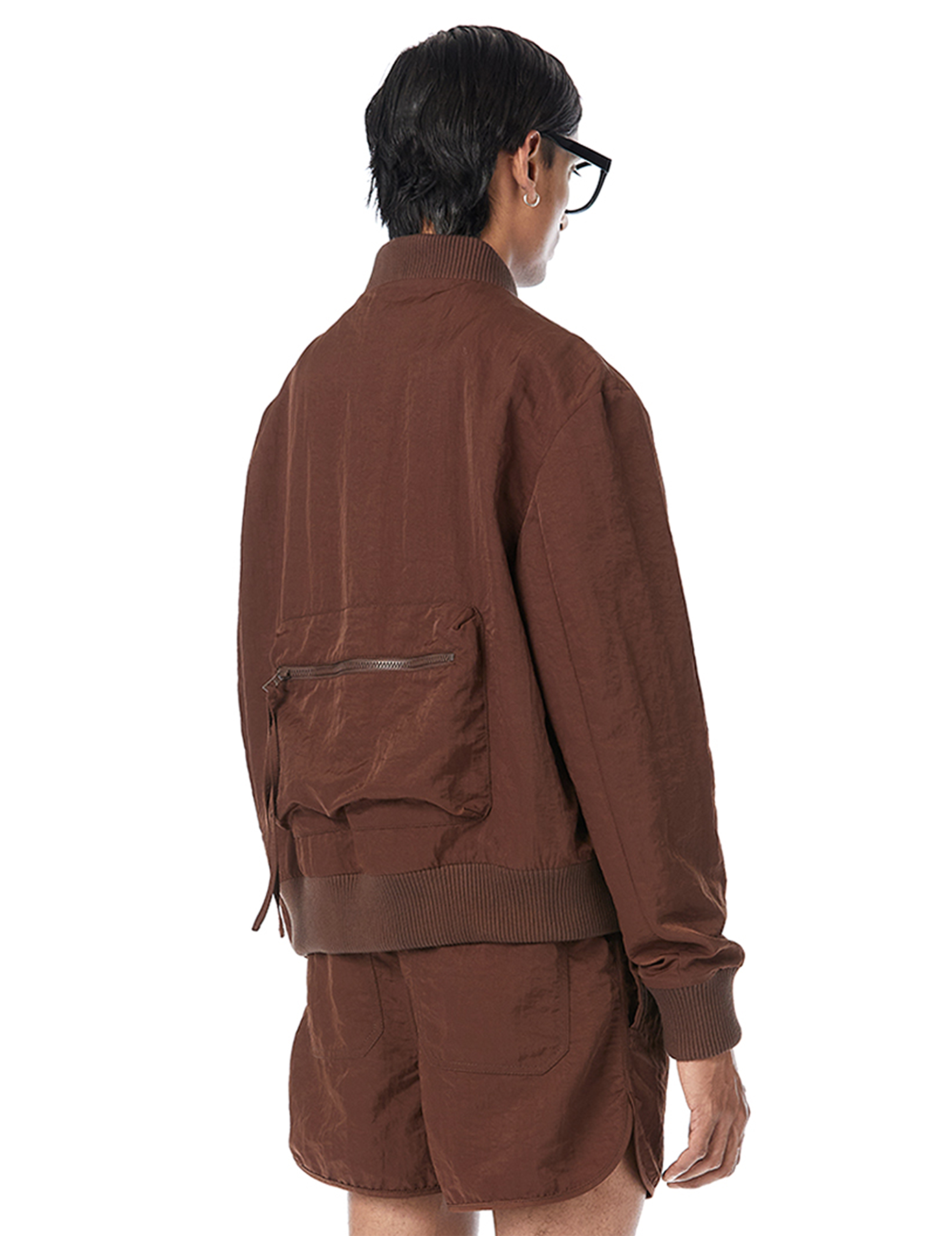 Cropped Utility Bomber