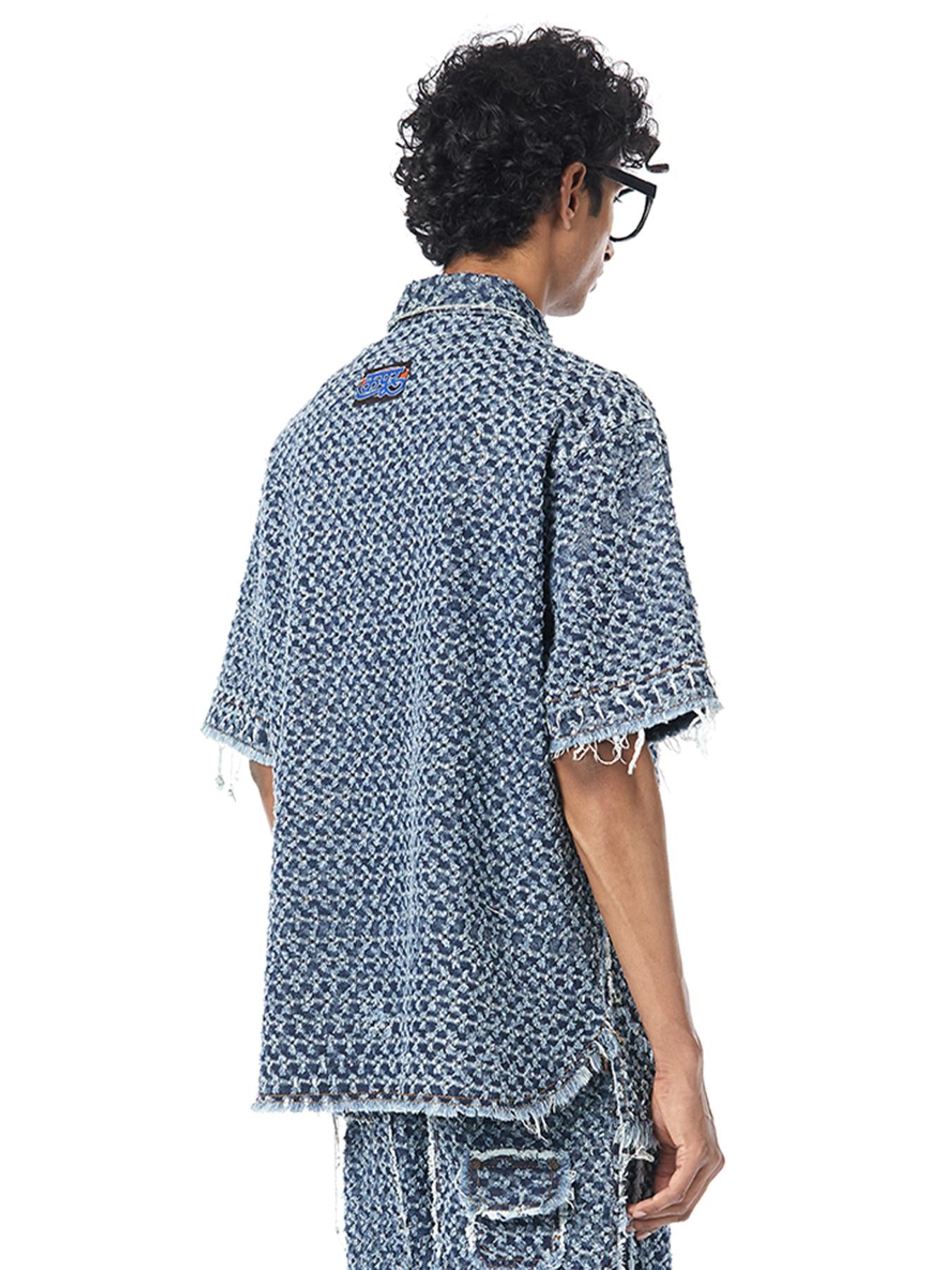 Punctured Kimono Shirt
