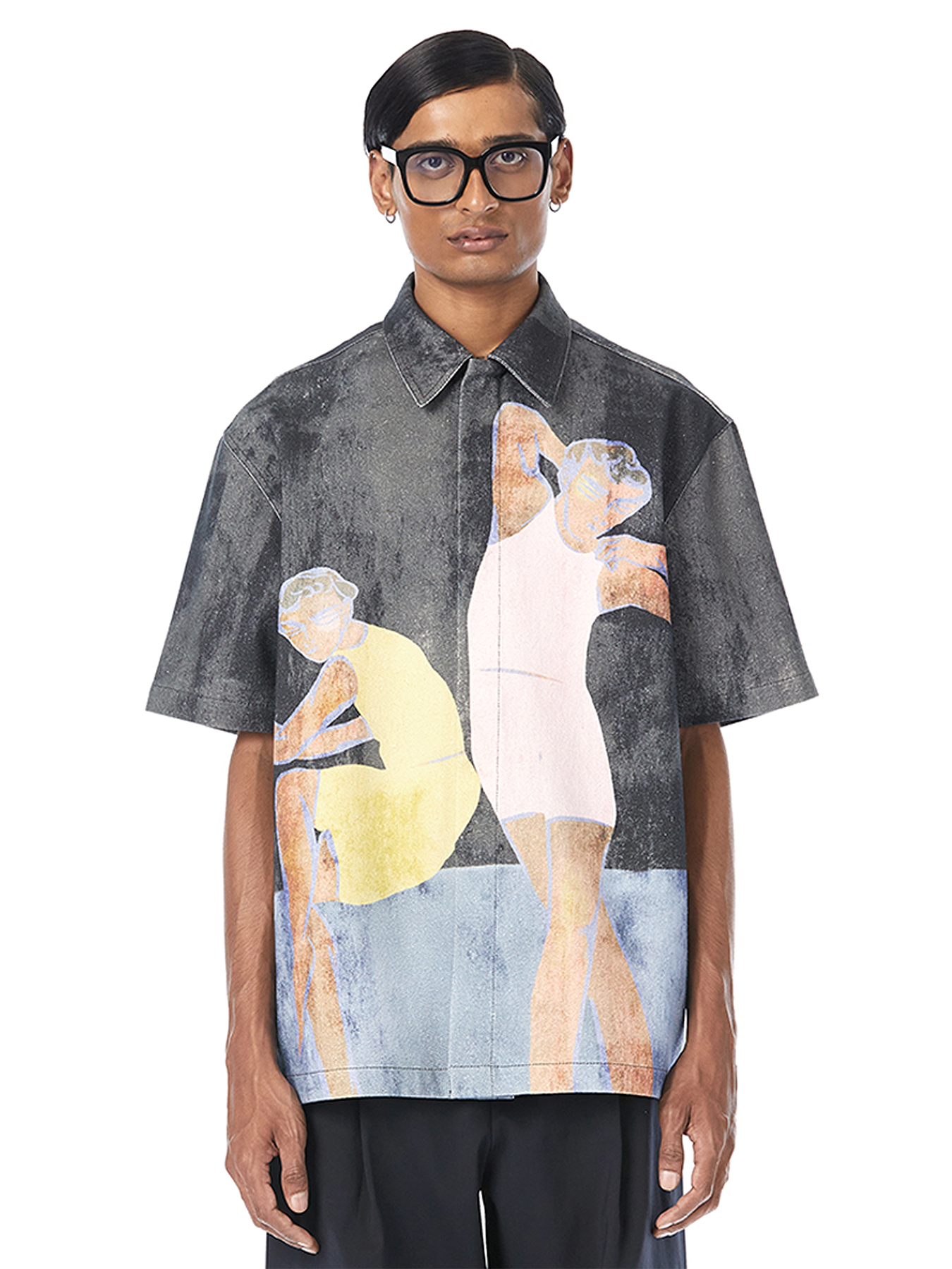 Fresco Engineered Kimono Shirt