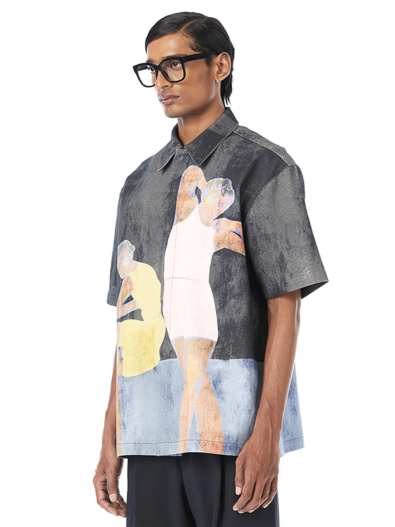 Fresco Engineered Kimono Shirt