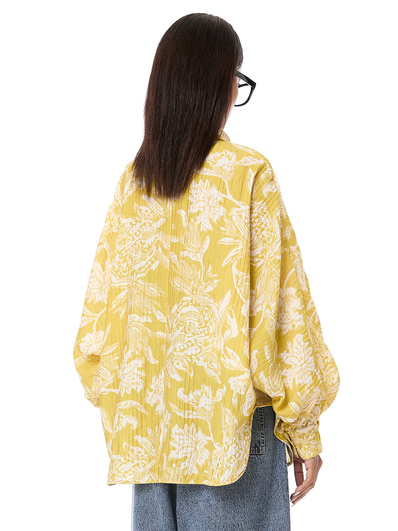 Textured Batwing Shirt