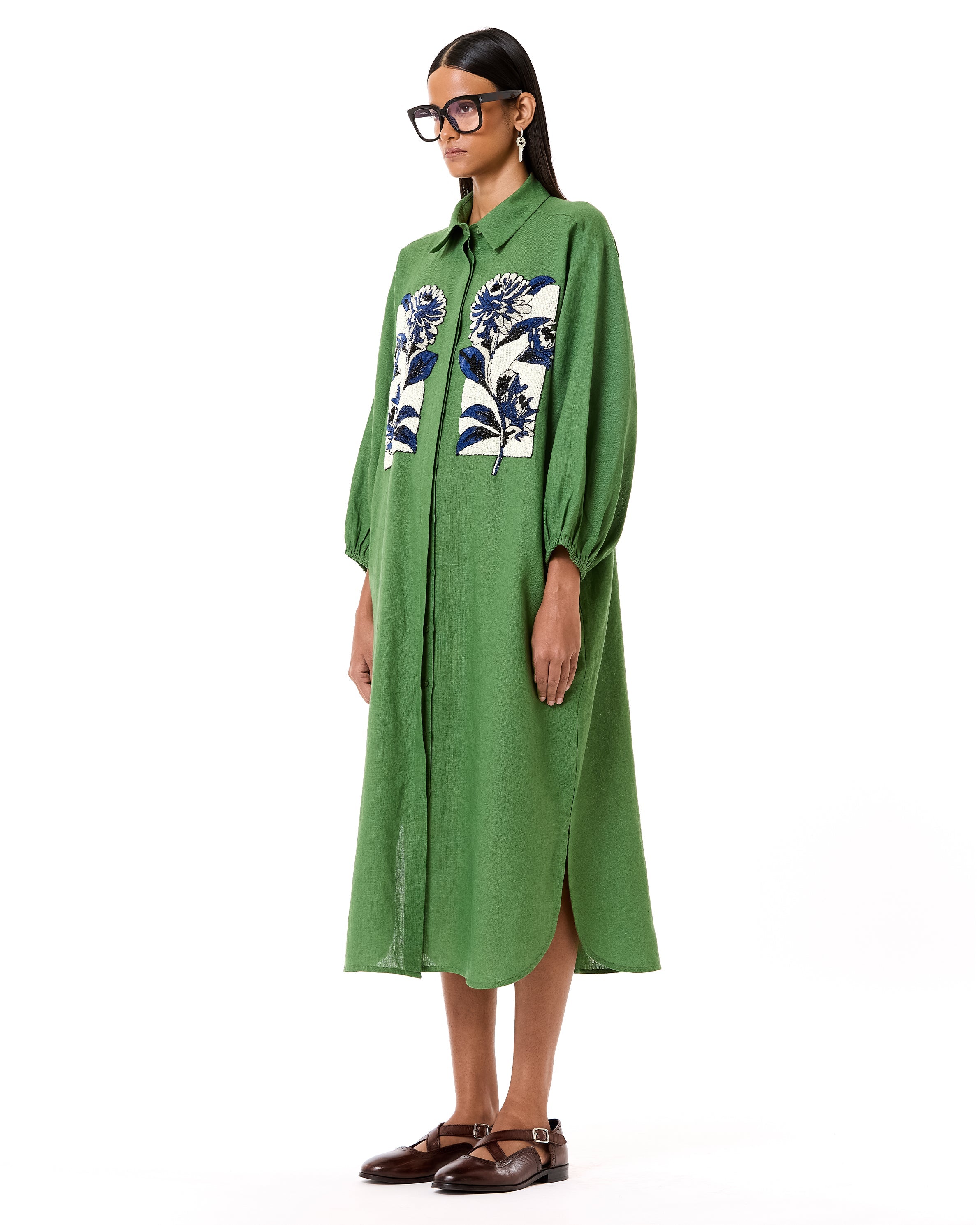 Handcrafted Midi Dress