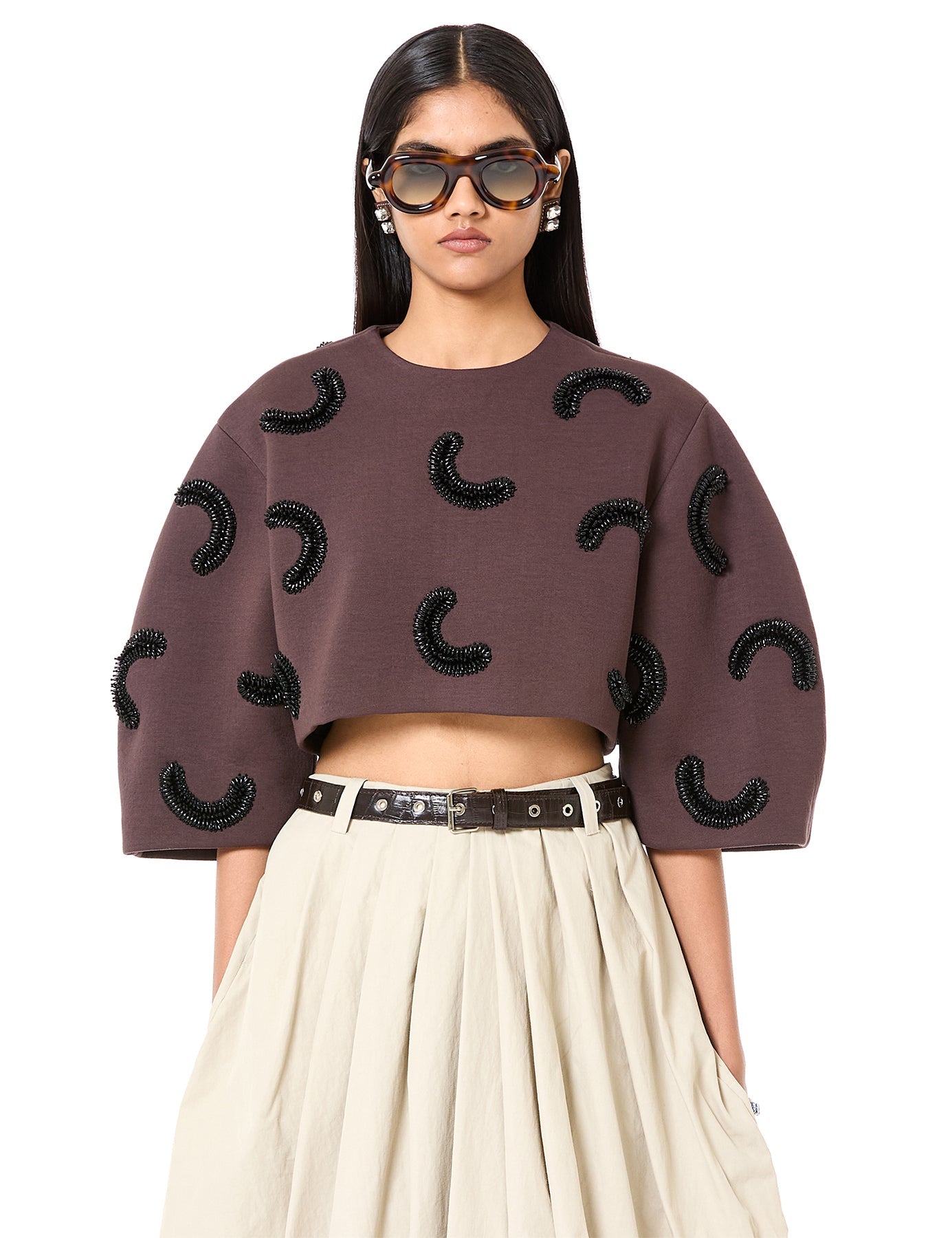 Hand Embroidered Barrel Jumper