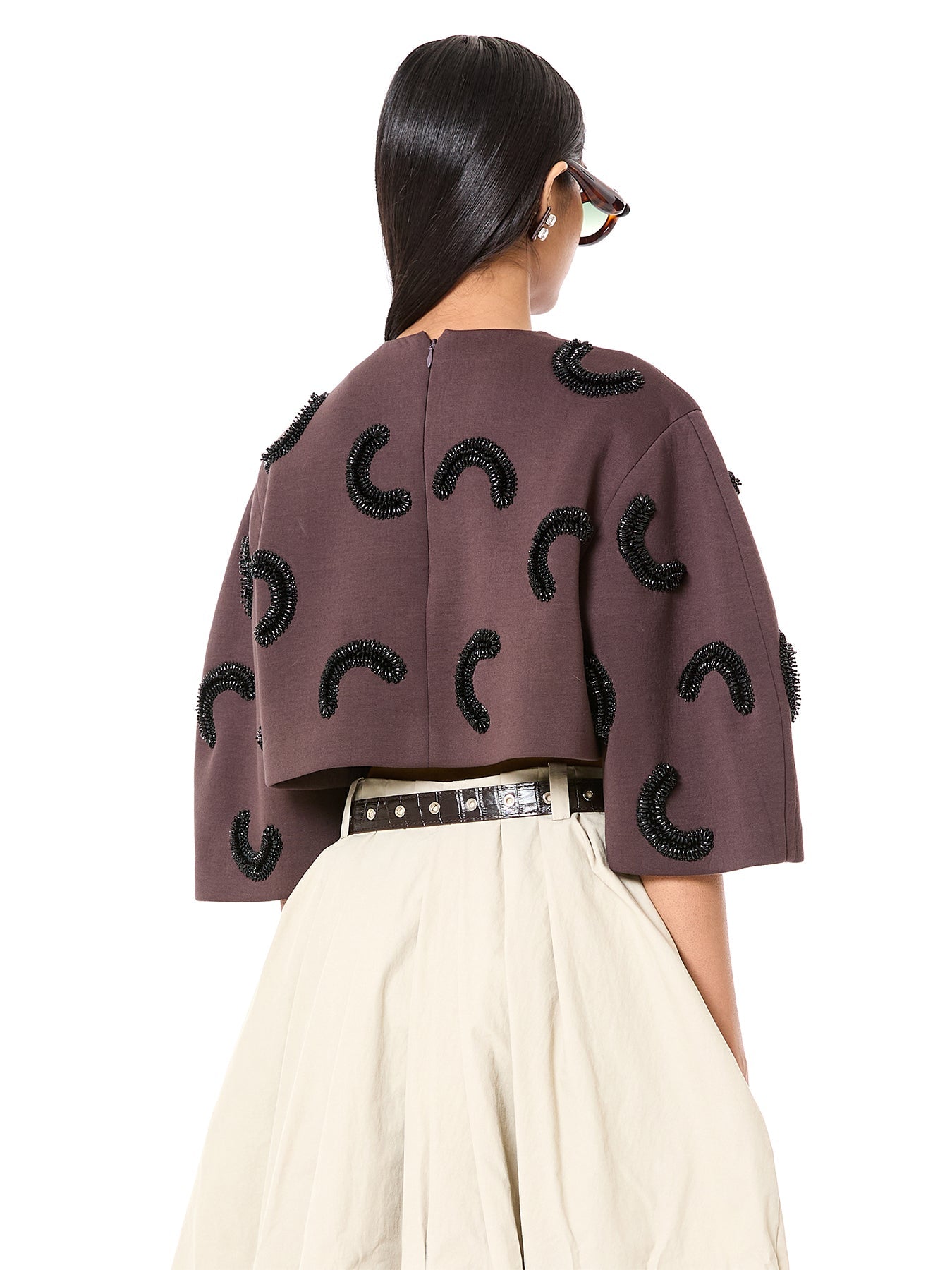 Hand Embroidered Barrel Jumper
