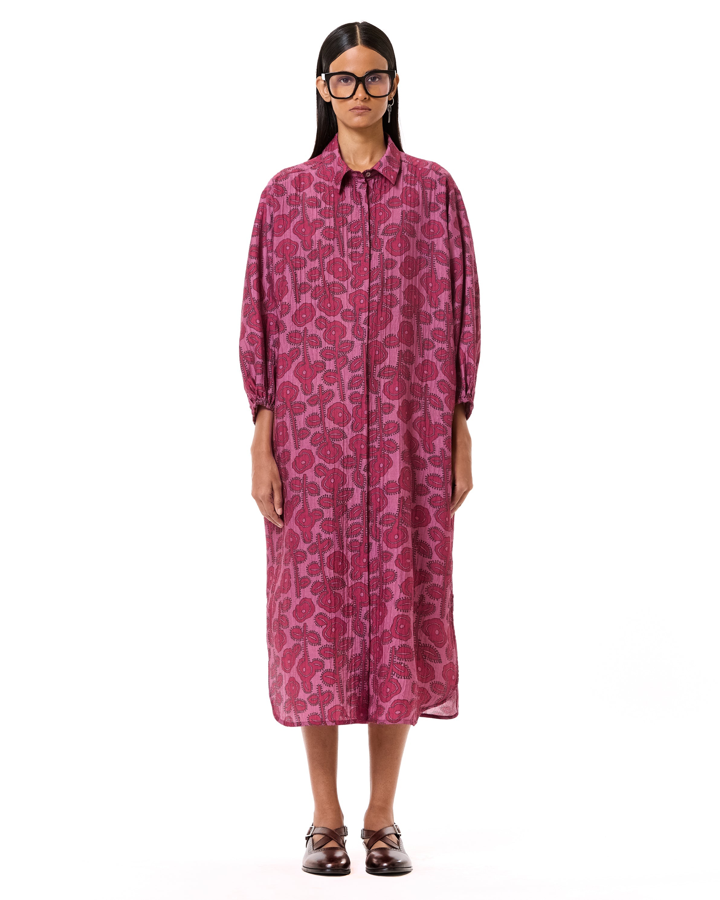 Oversized Midi Dress