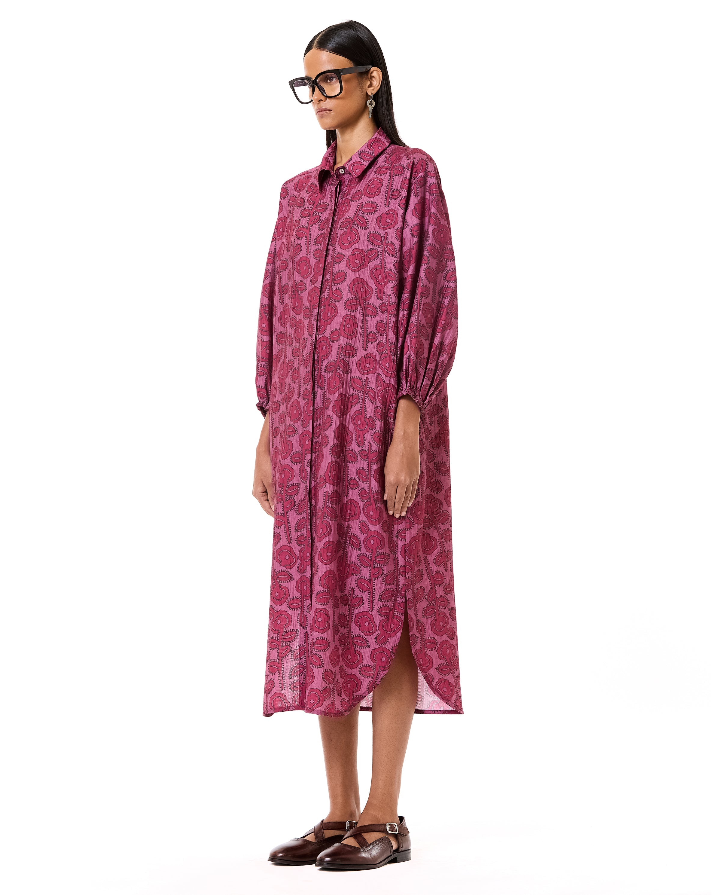 Oversized Midi Dress