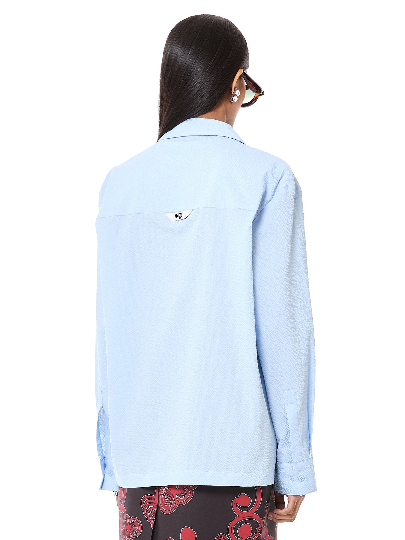 Draped Polo Shirt