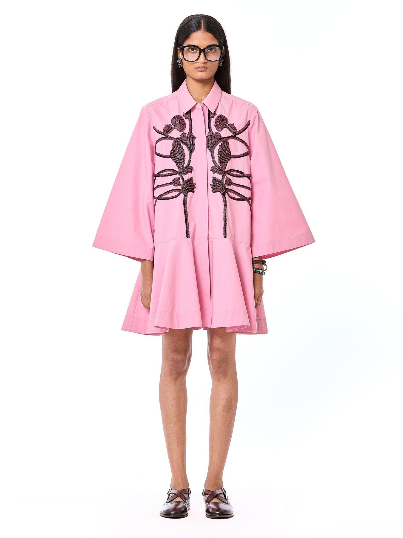 Handcrafted flared Dress