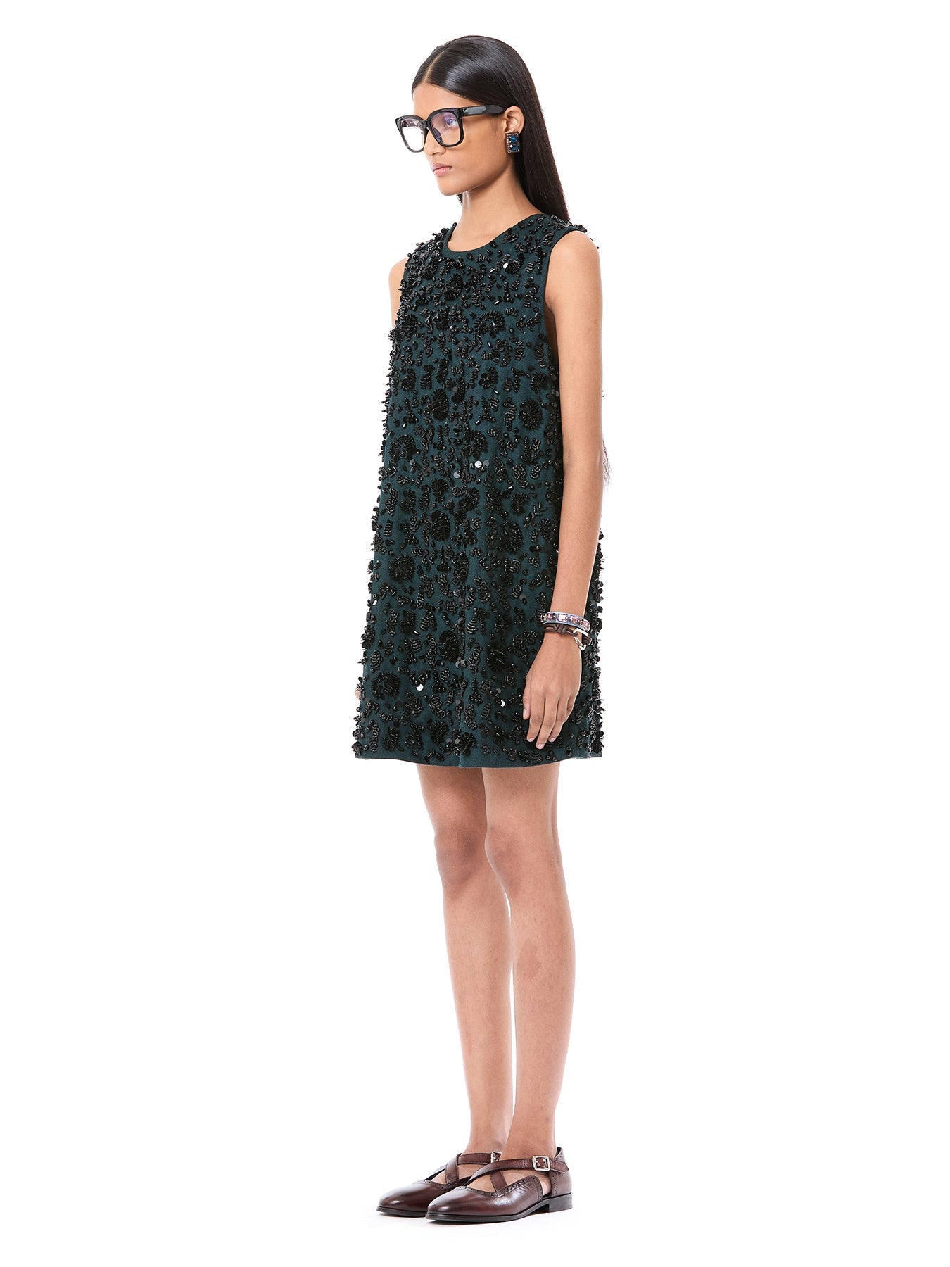 Hand Embroidered Tank Dress