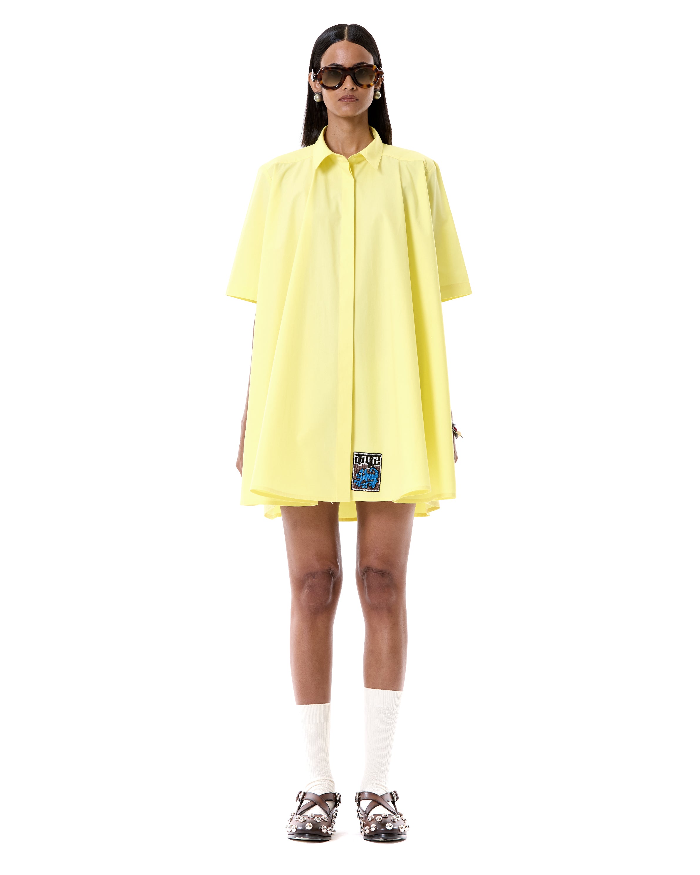 Flared Shirt Dress