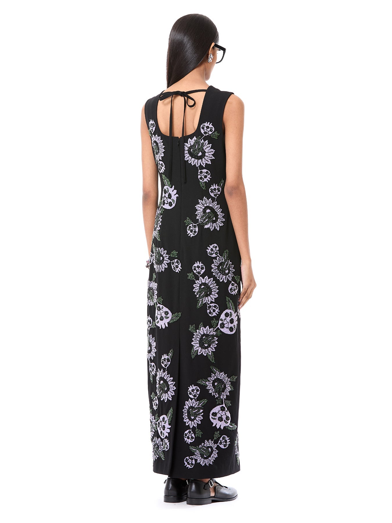 Hand Embroidered Maxi Dress