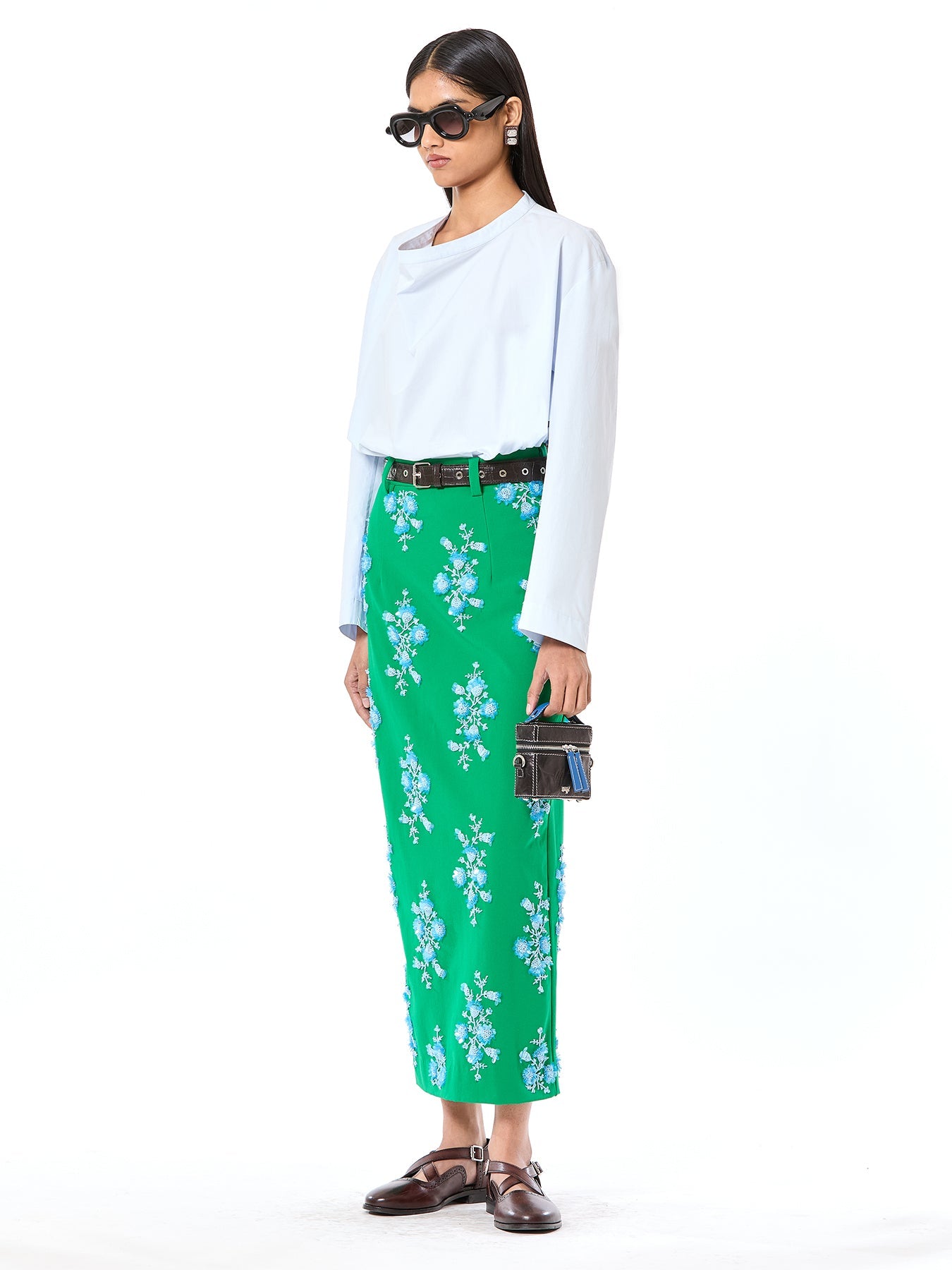 Handcrafted Midi Skirt