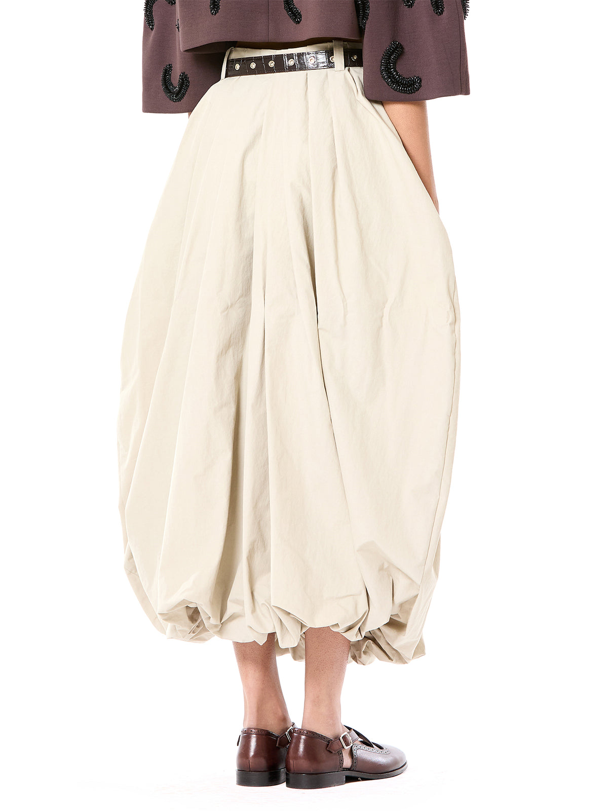 Look 15 - Draped Balloon Skirt