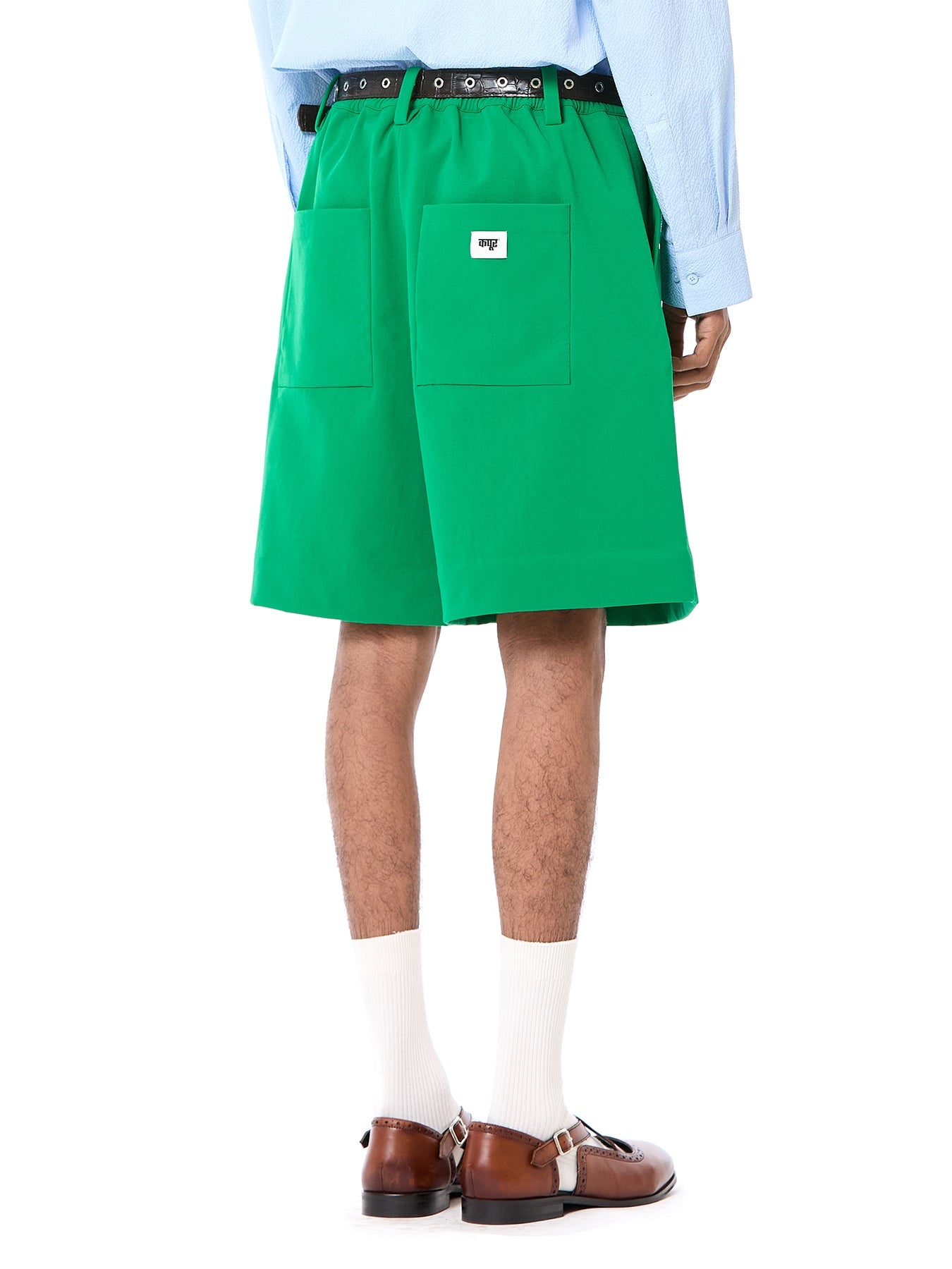 Pleated-Shorts