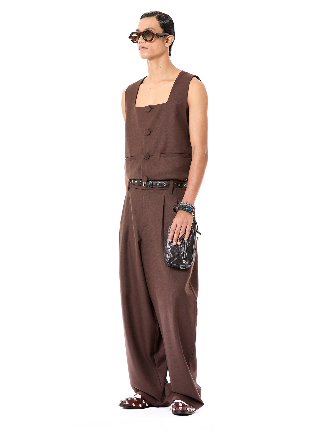 Pleated-Barrel-Pants