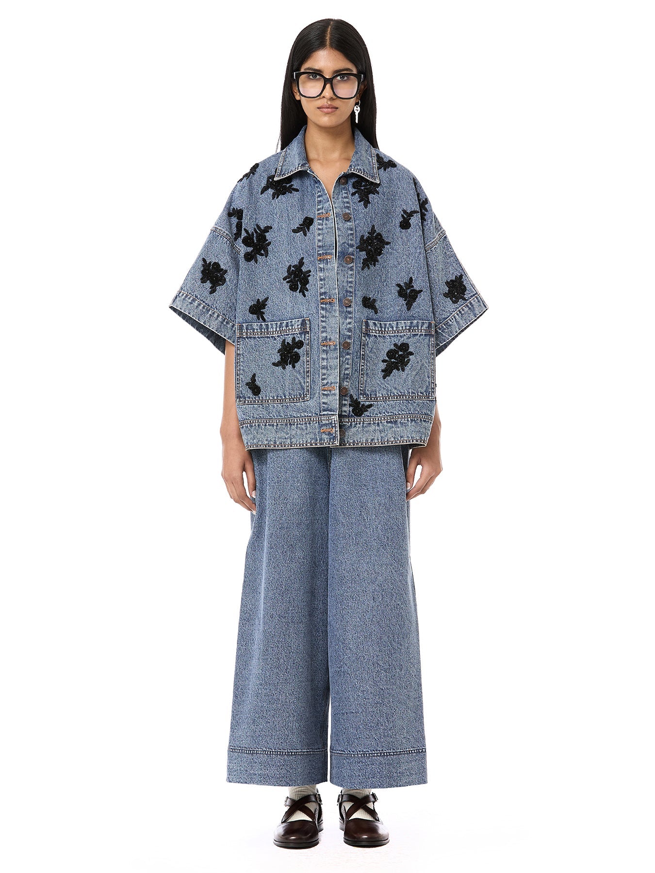 Handcrafted Denim Co-ord set