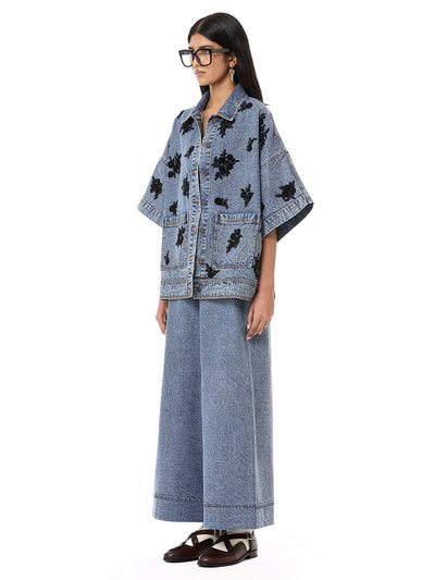 Handcrafted Denim Co-ord set