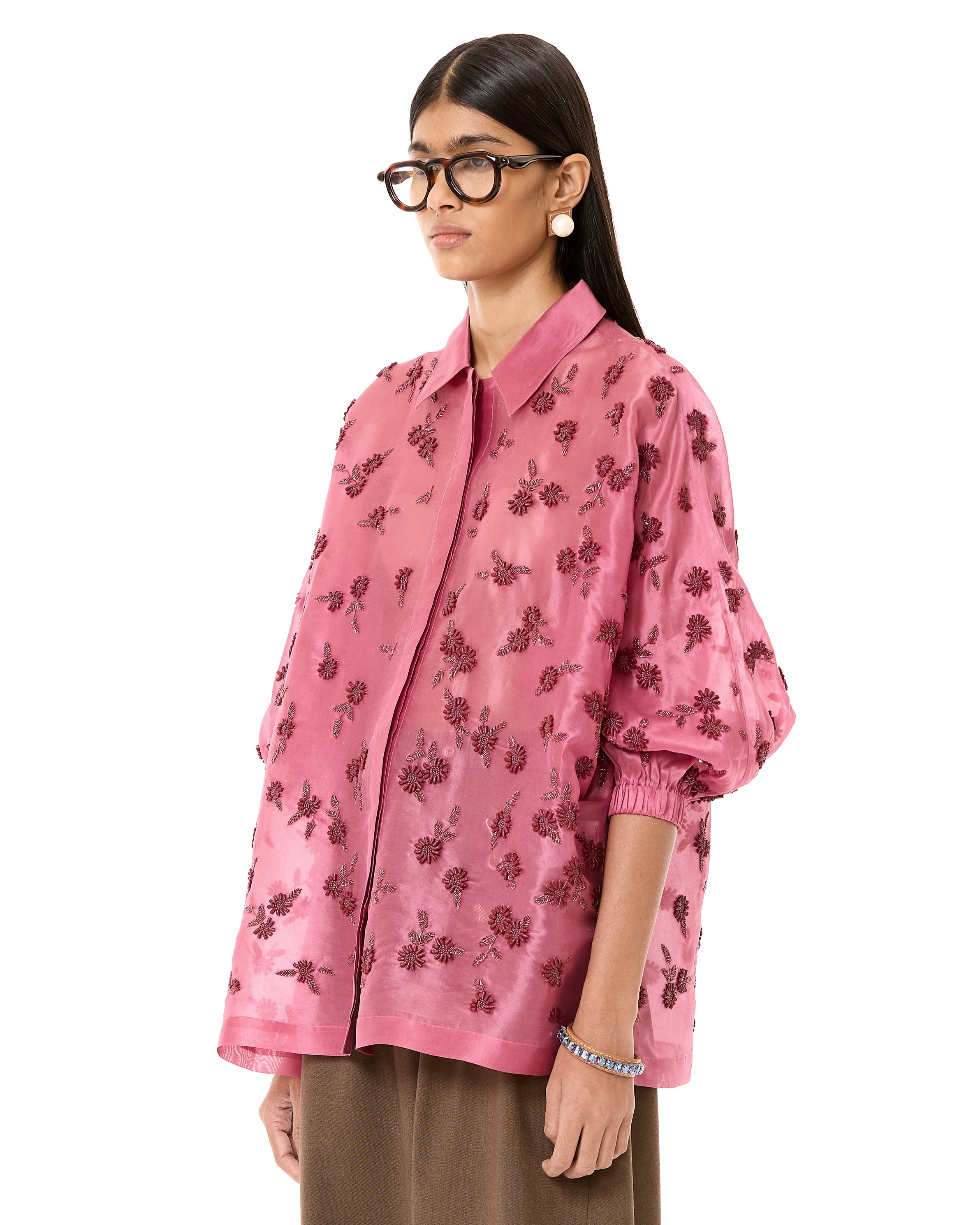 Handcrafted Sheer Shirt