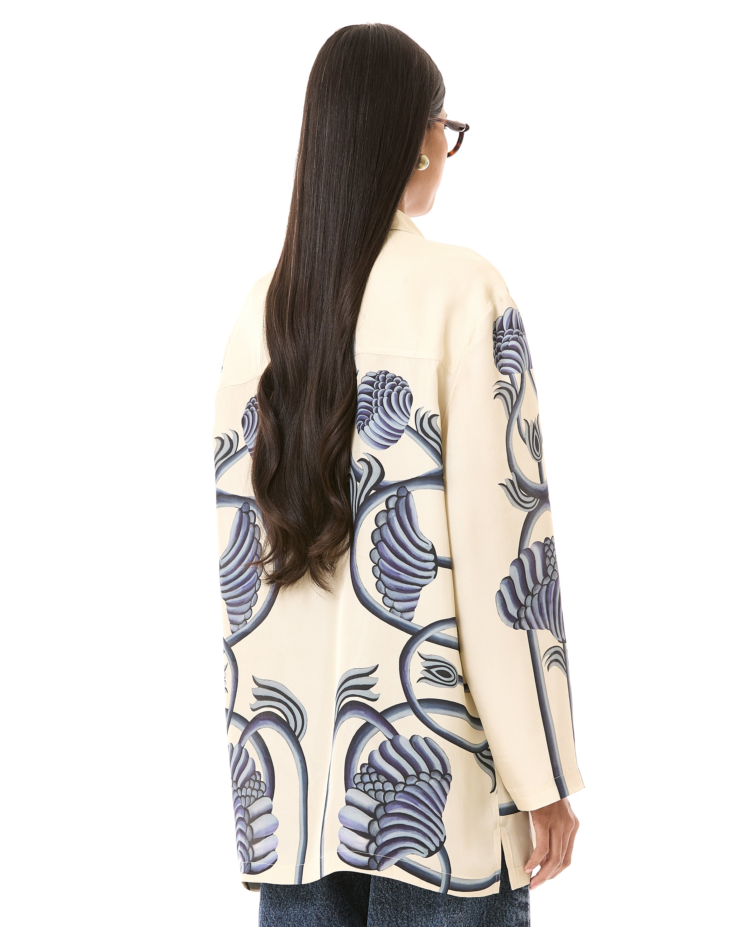 Engineered Draped Shirt