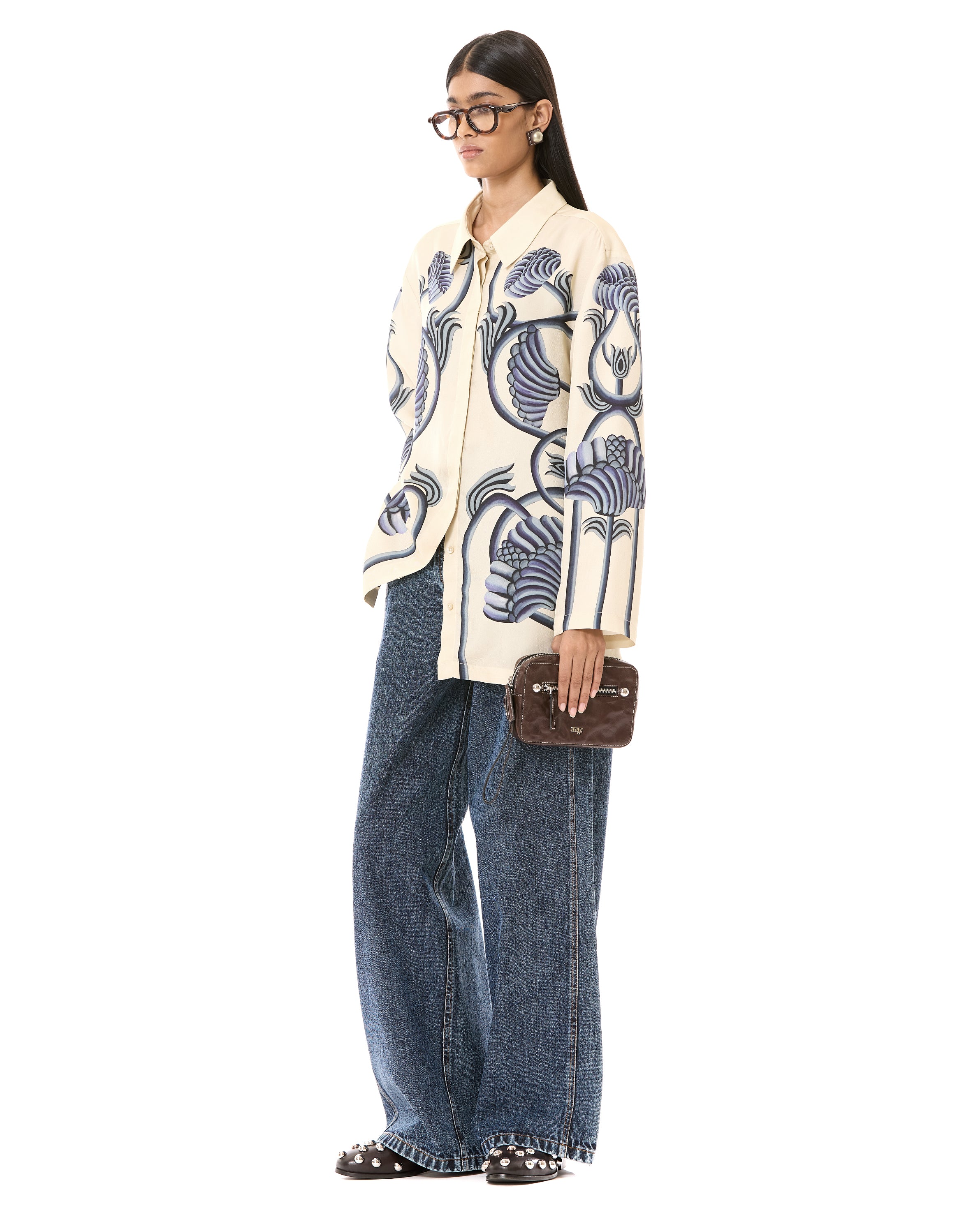 Engineered Draped Shirt