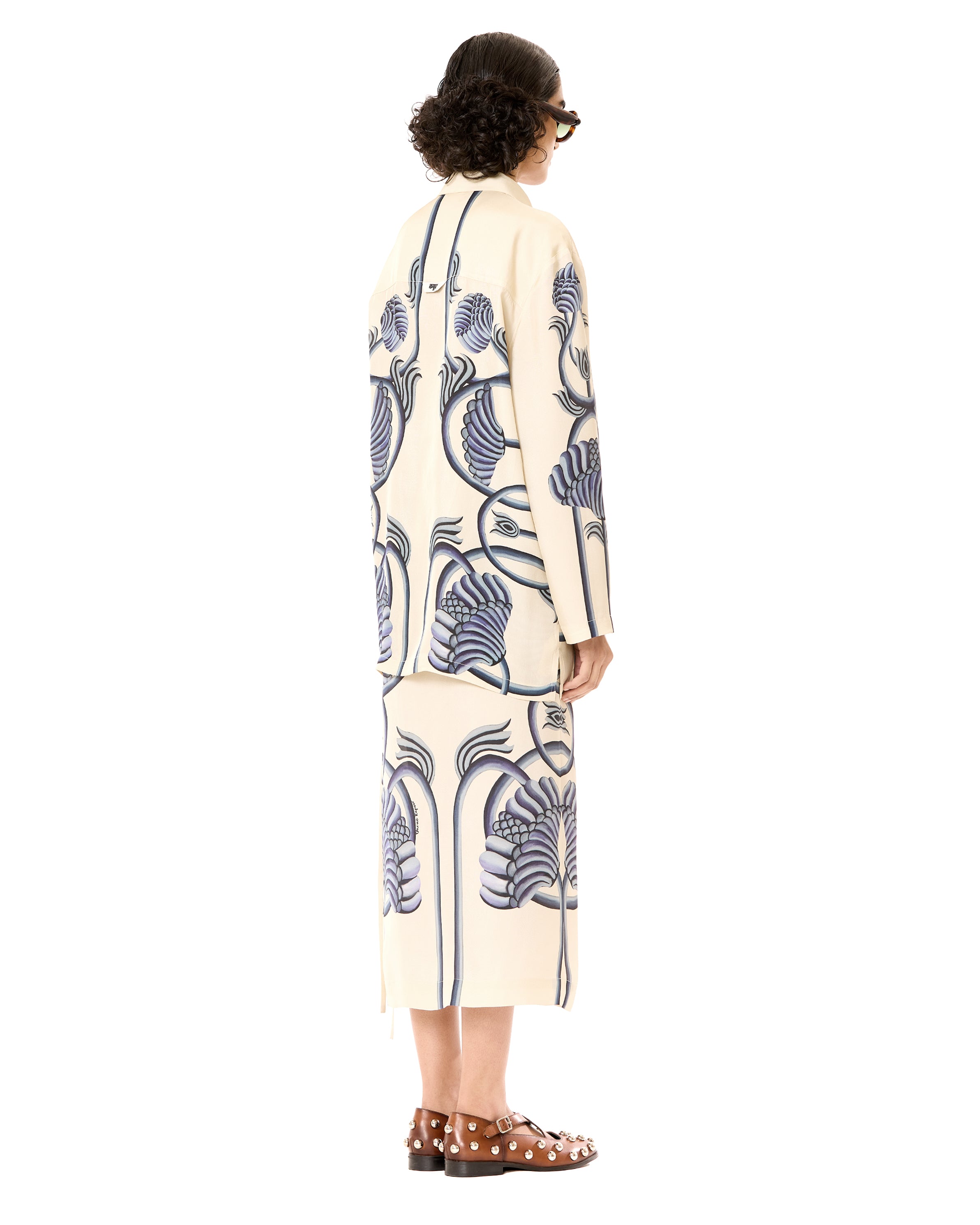 Engineered Draped Co-ord Set