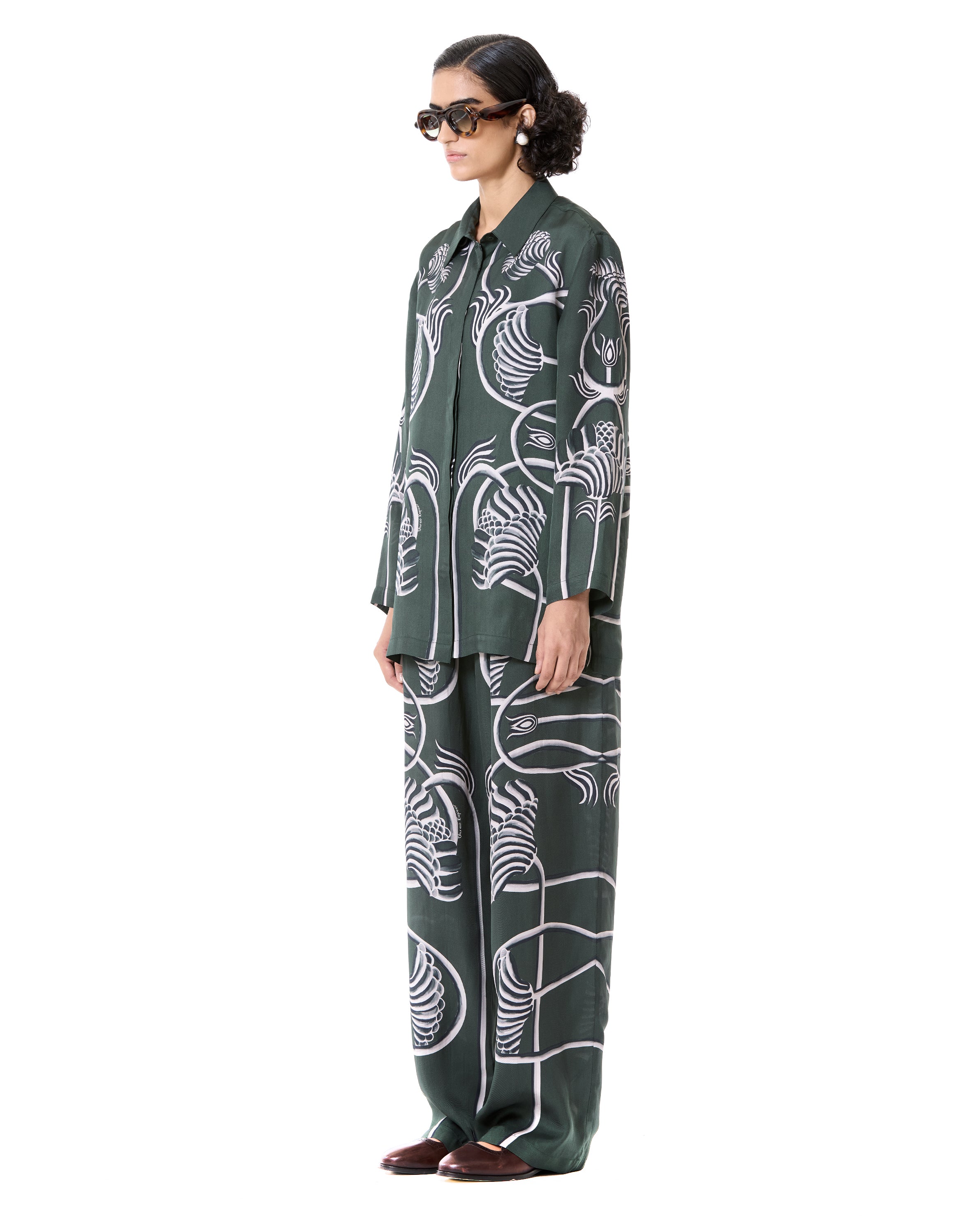 Engineered Draped Co-ord Set