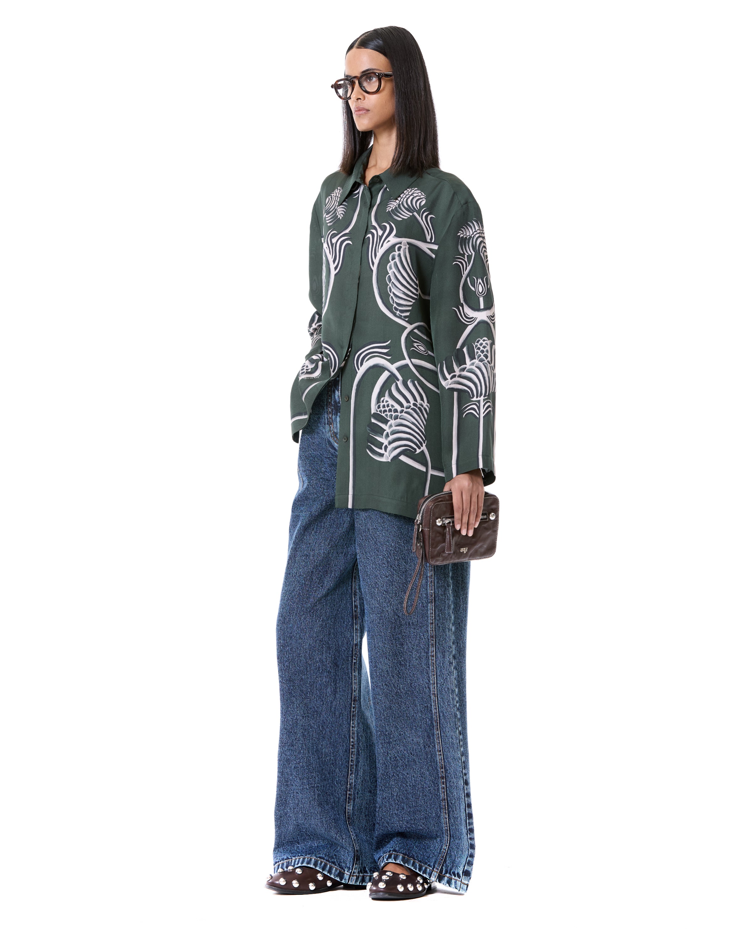 Engineered Draped Shirt