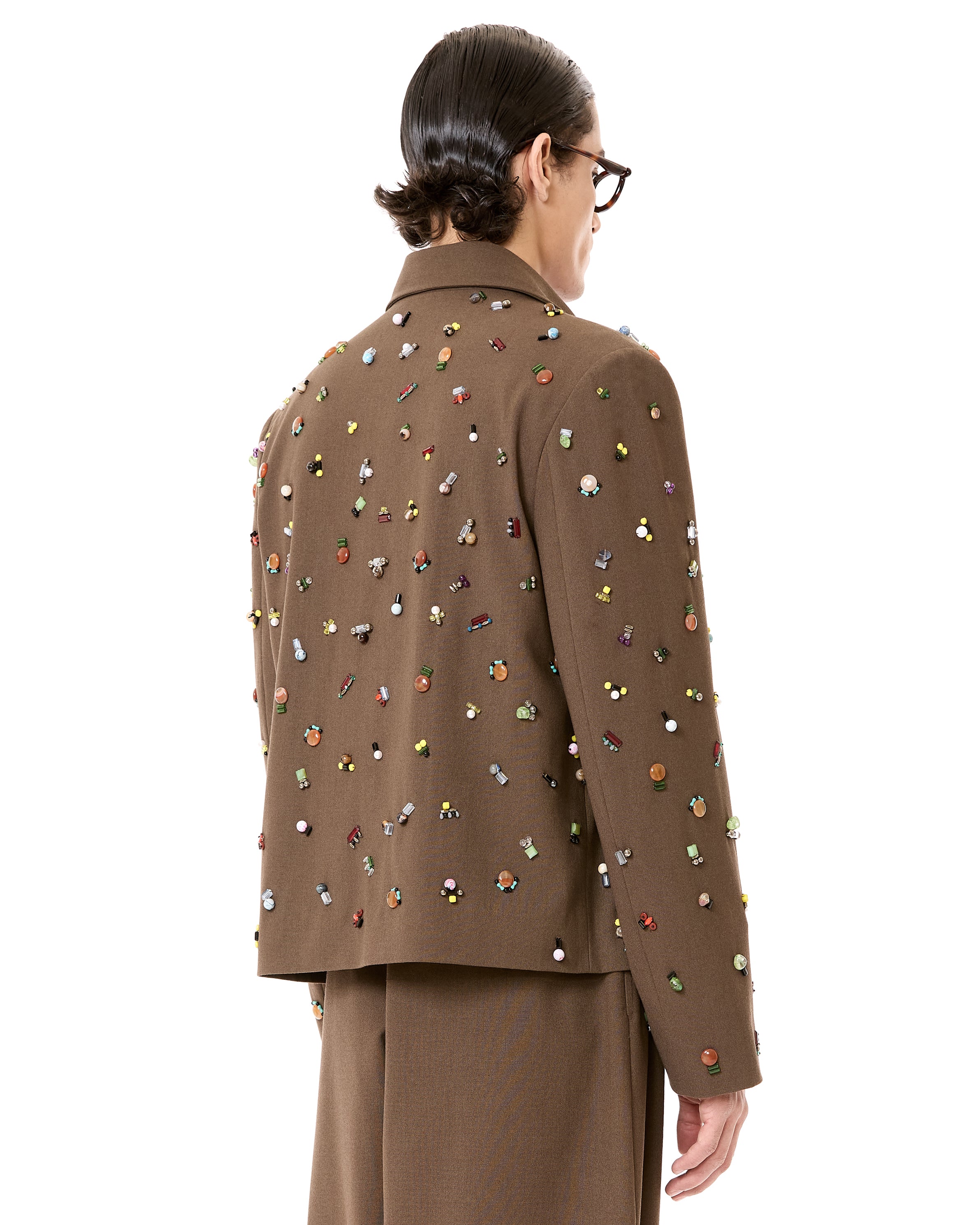 Handcrafted Zip-up Jacket