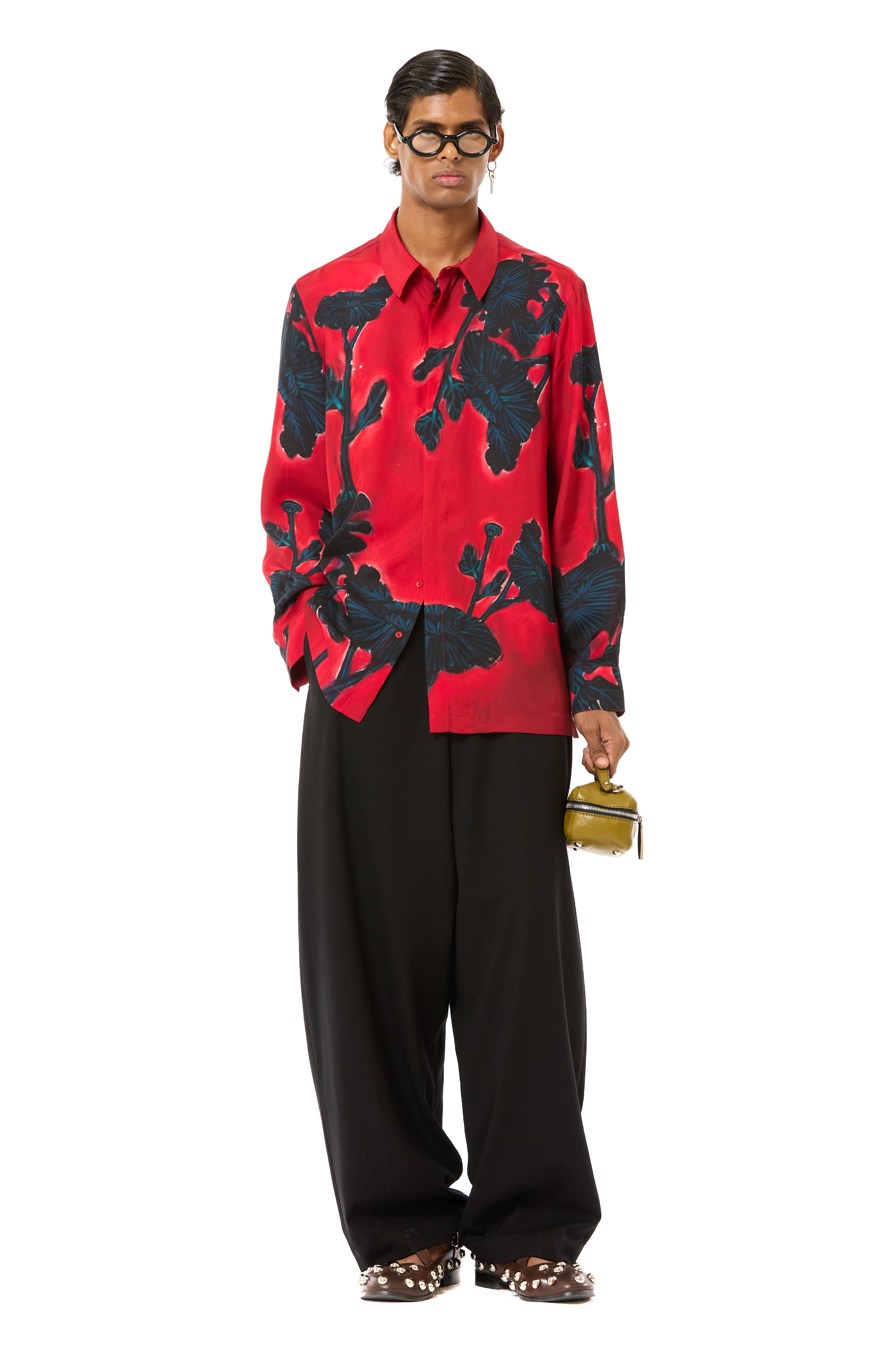 Engineered Draped Shirt
