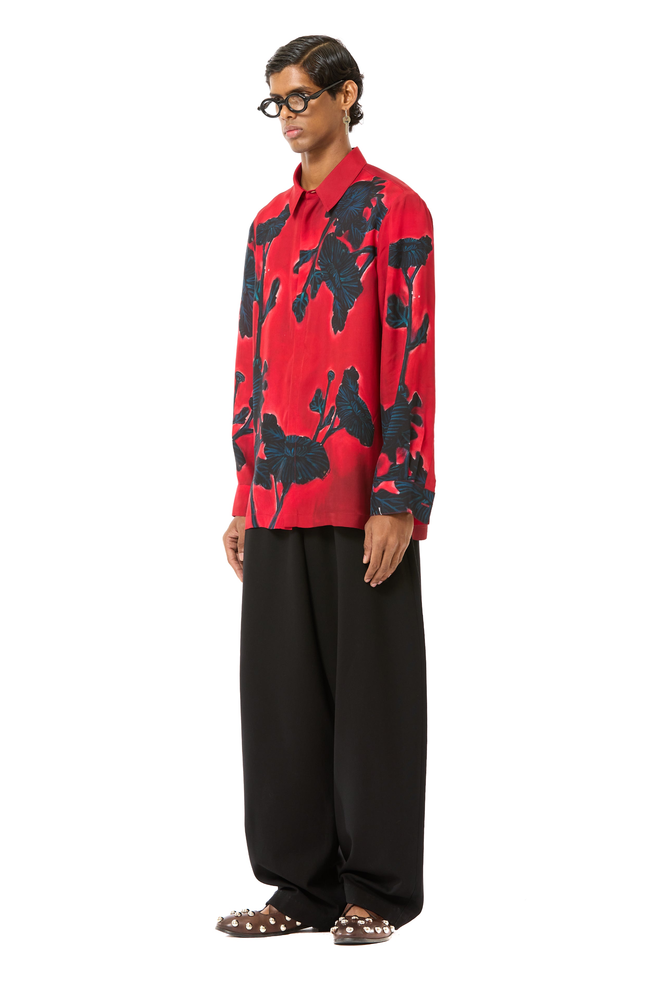 Engineered Draped Shirt