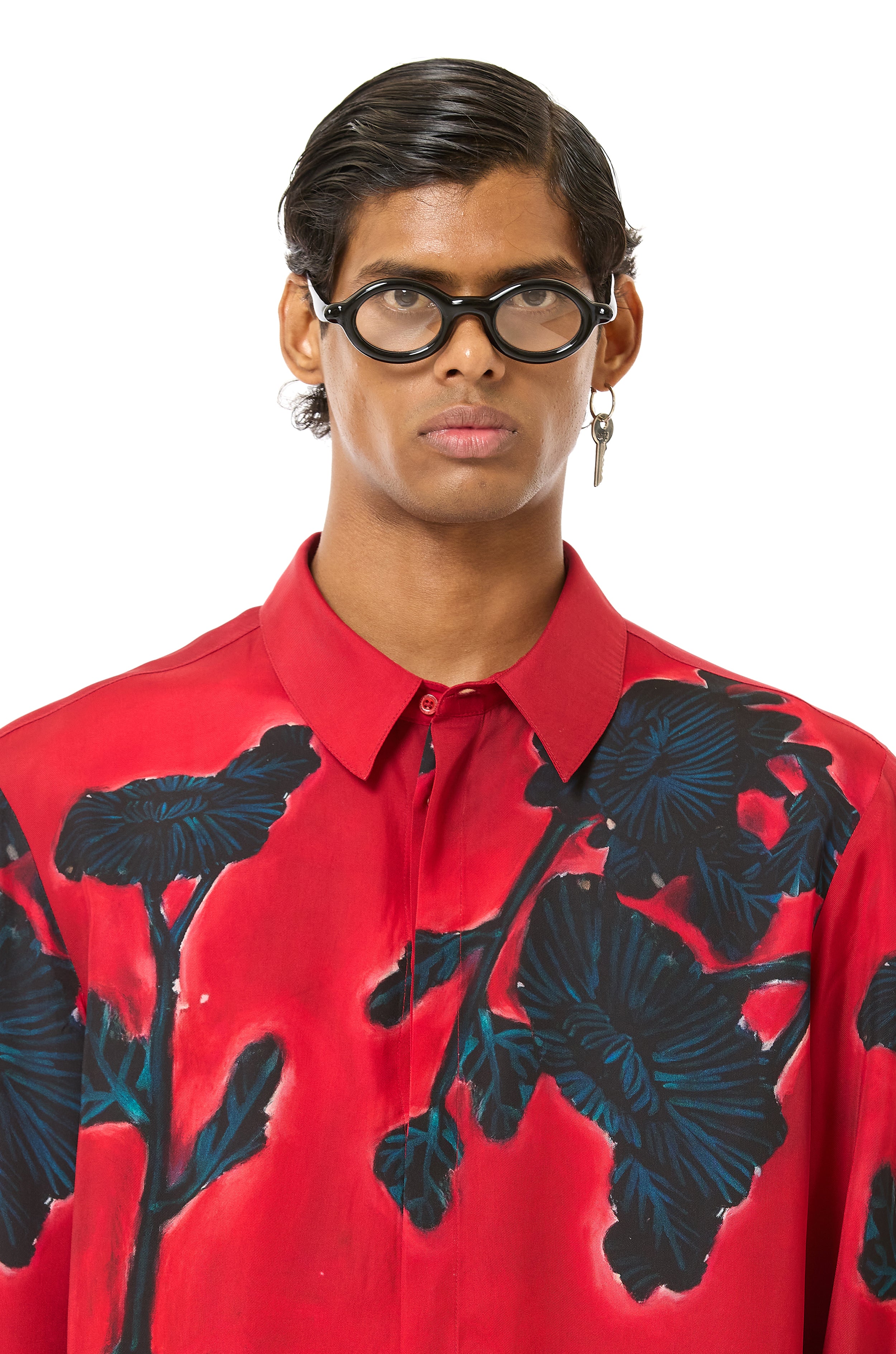 Engineered Draped Shirt