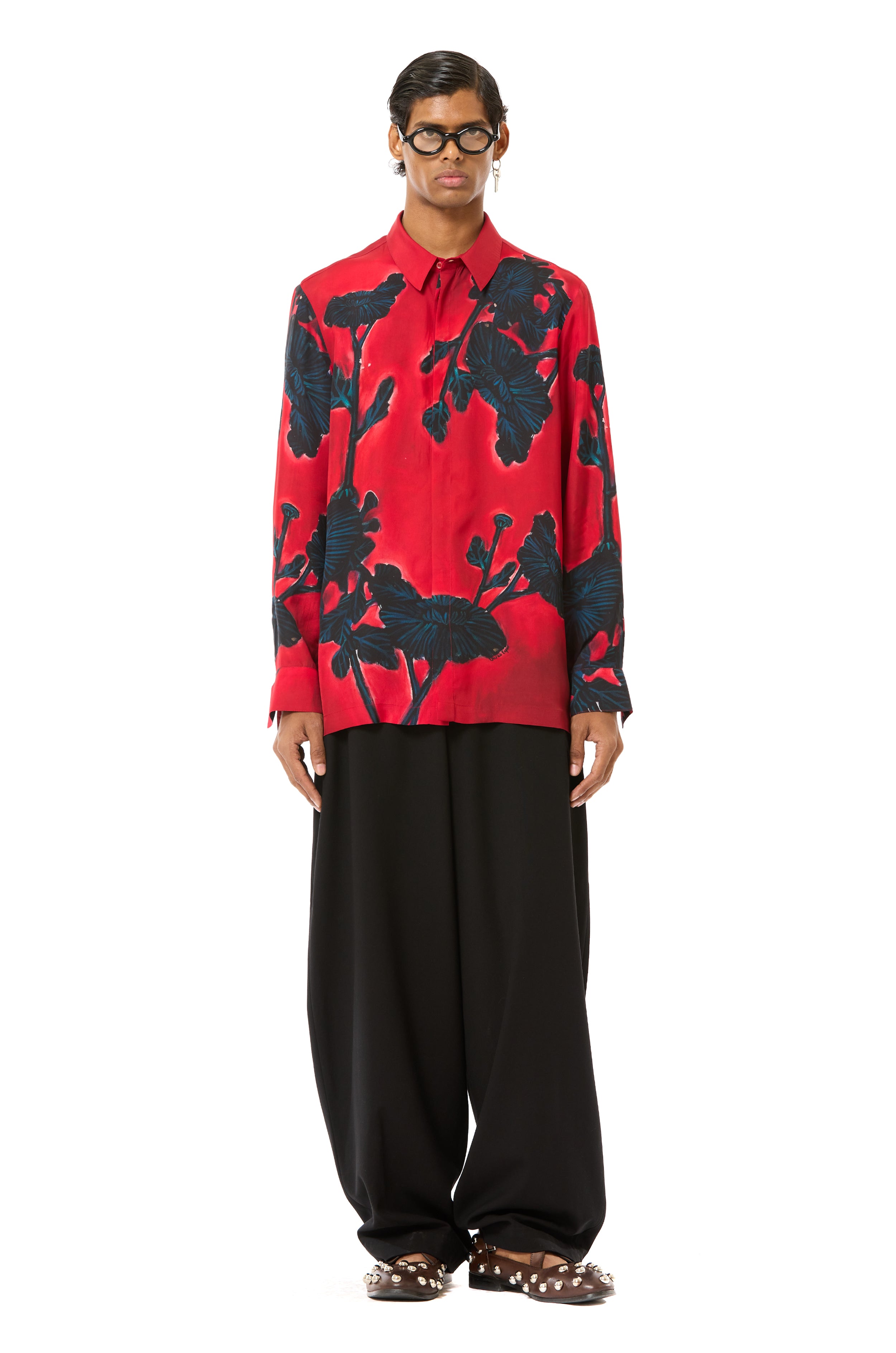 Engineered Draped Shirt