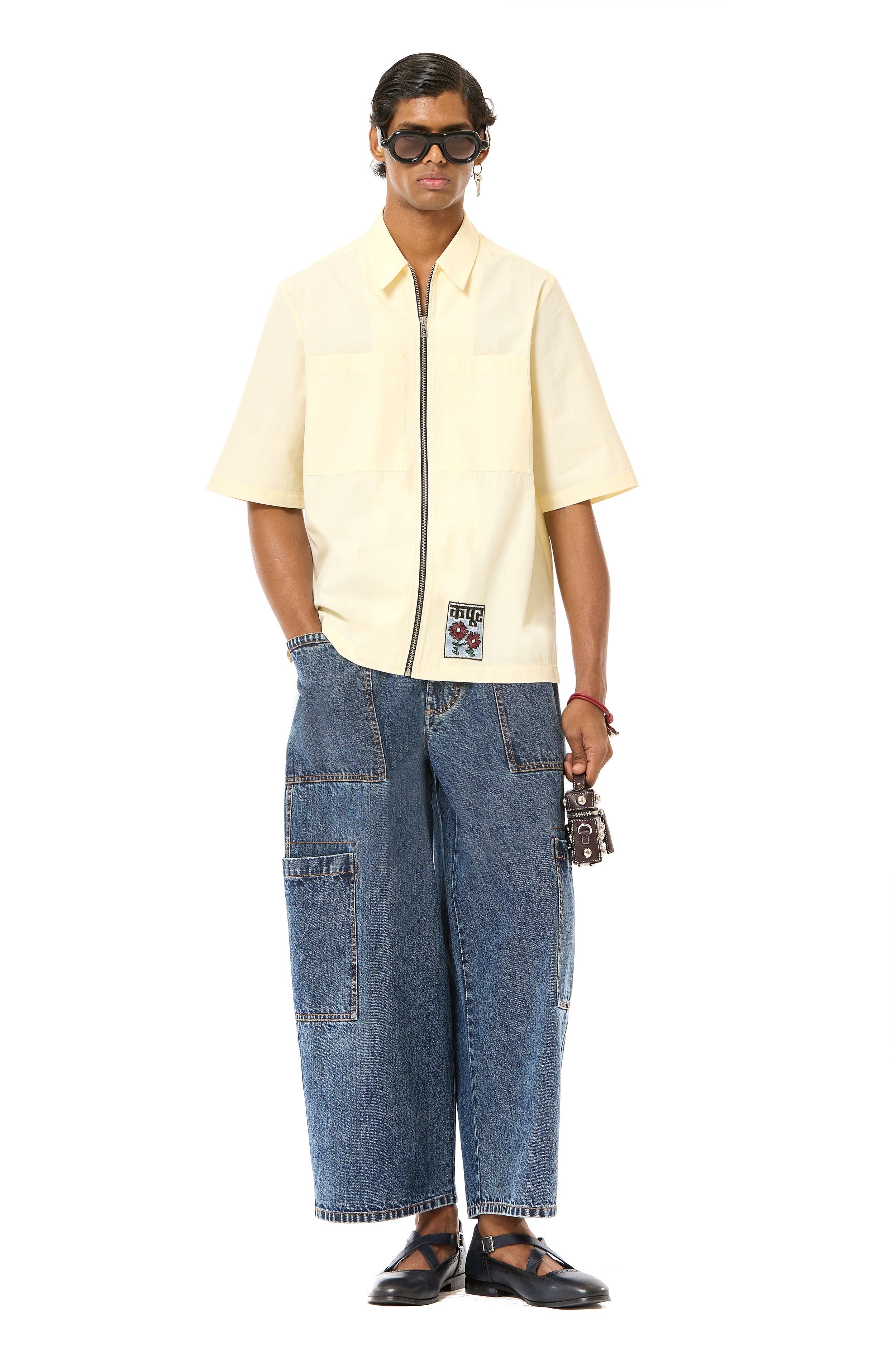 Zip-up Summer Shirt