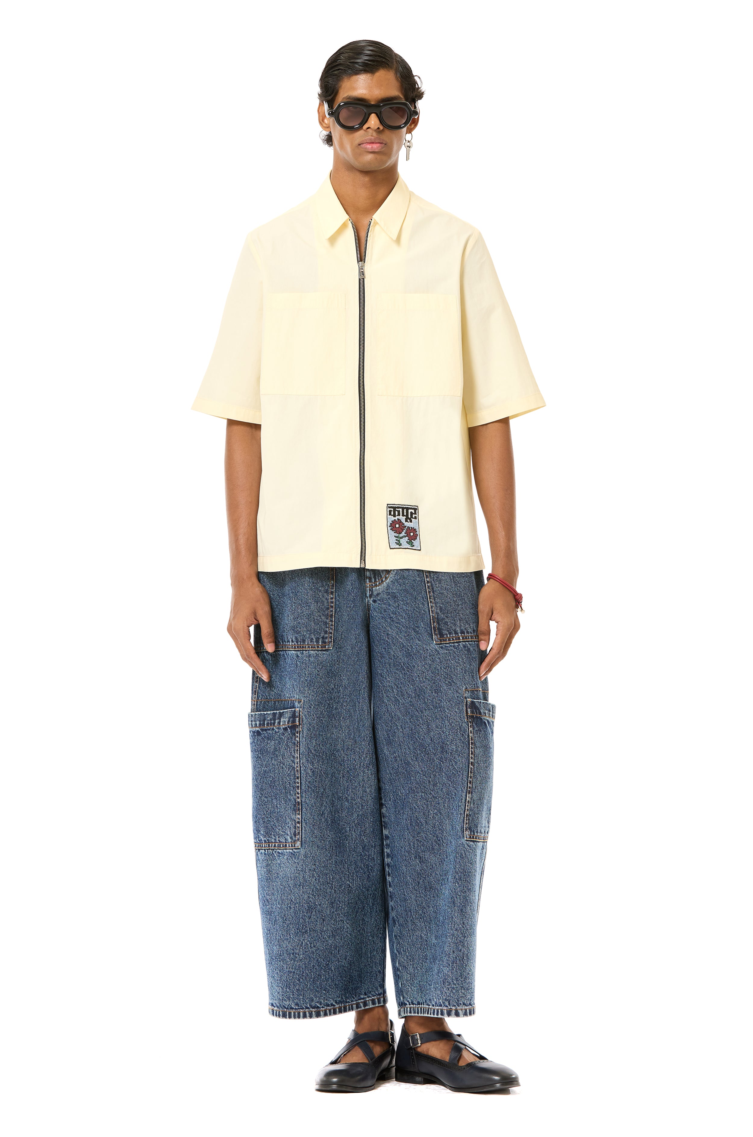 Zip-up Summer Shirt
