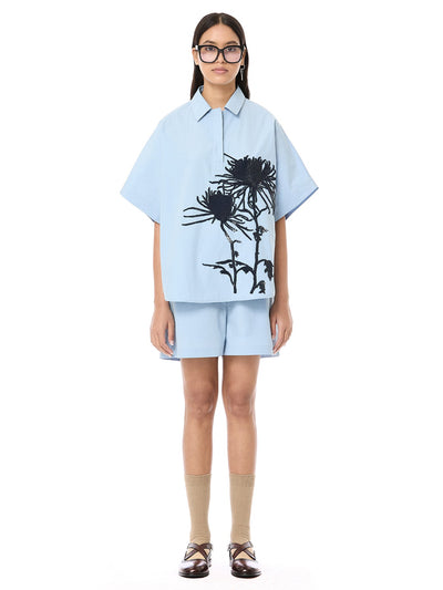 Handcrafted Batwing Polo Co-ord
 set