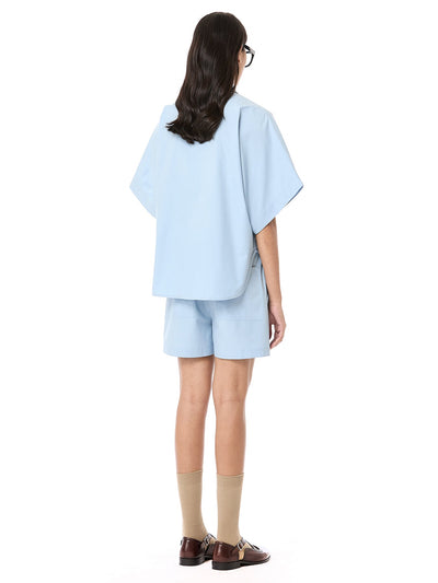 Handcrafted Batwing Polo Co-ord
 set