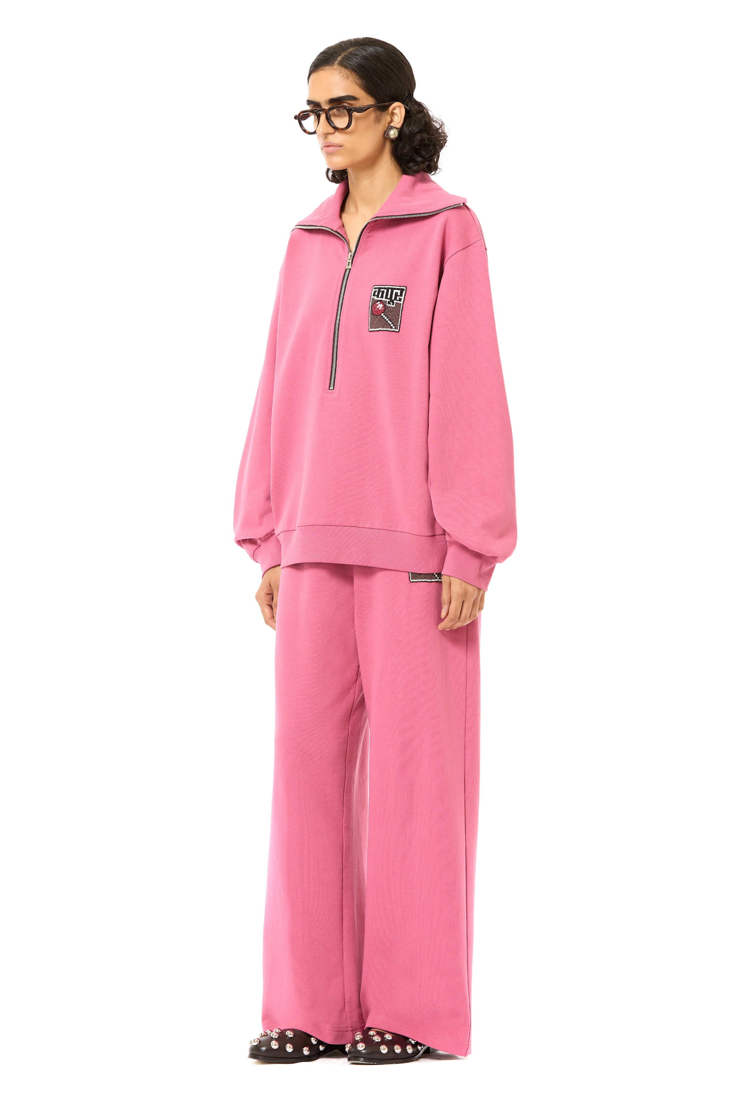 Handcrafted Zip-up Jumper
