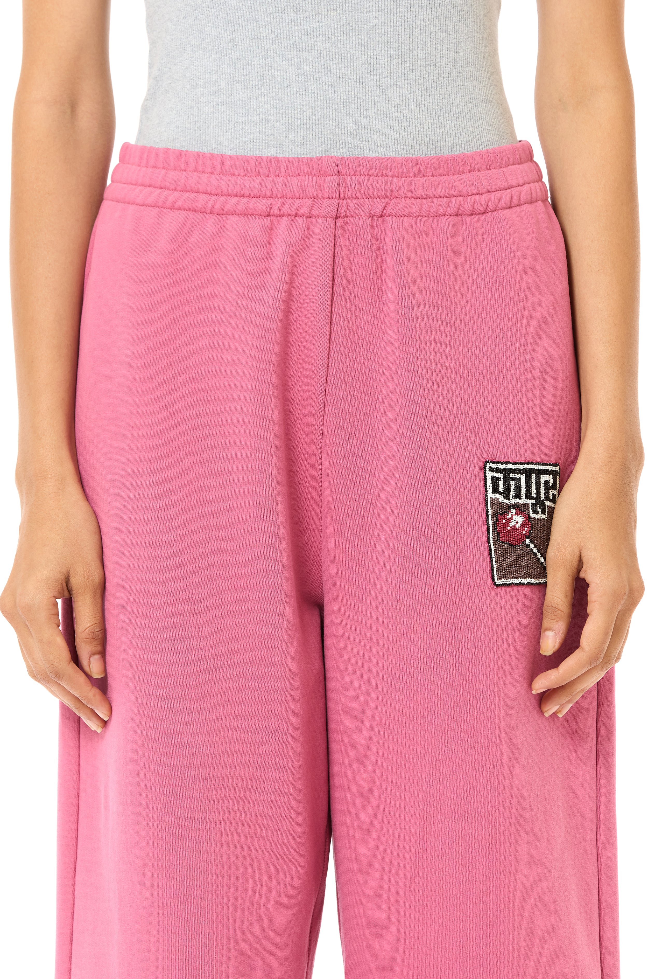 Logo Wide Leg Sweatpants