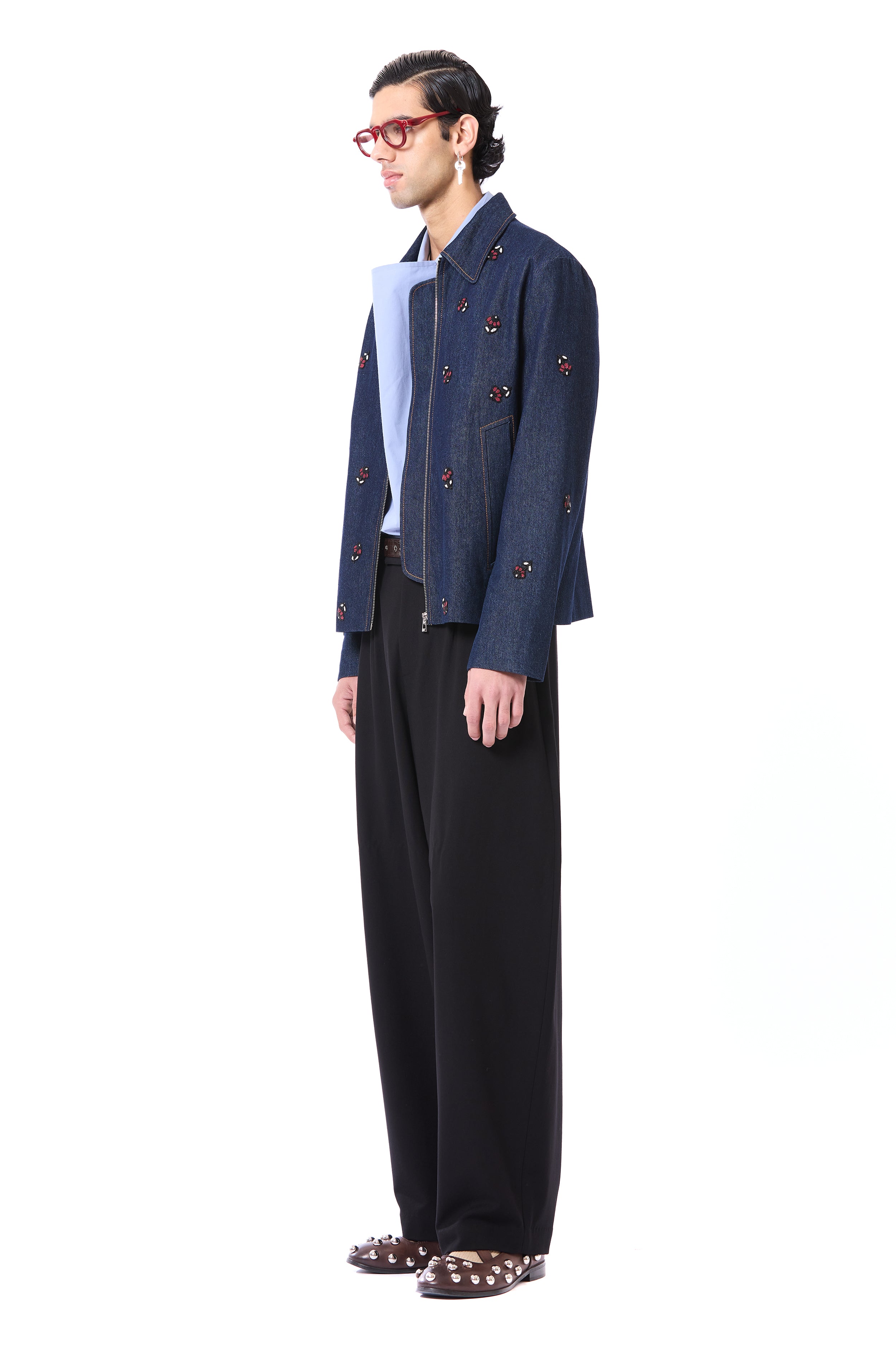 Handcrafted Zip-up Jacket