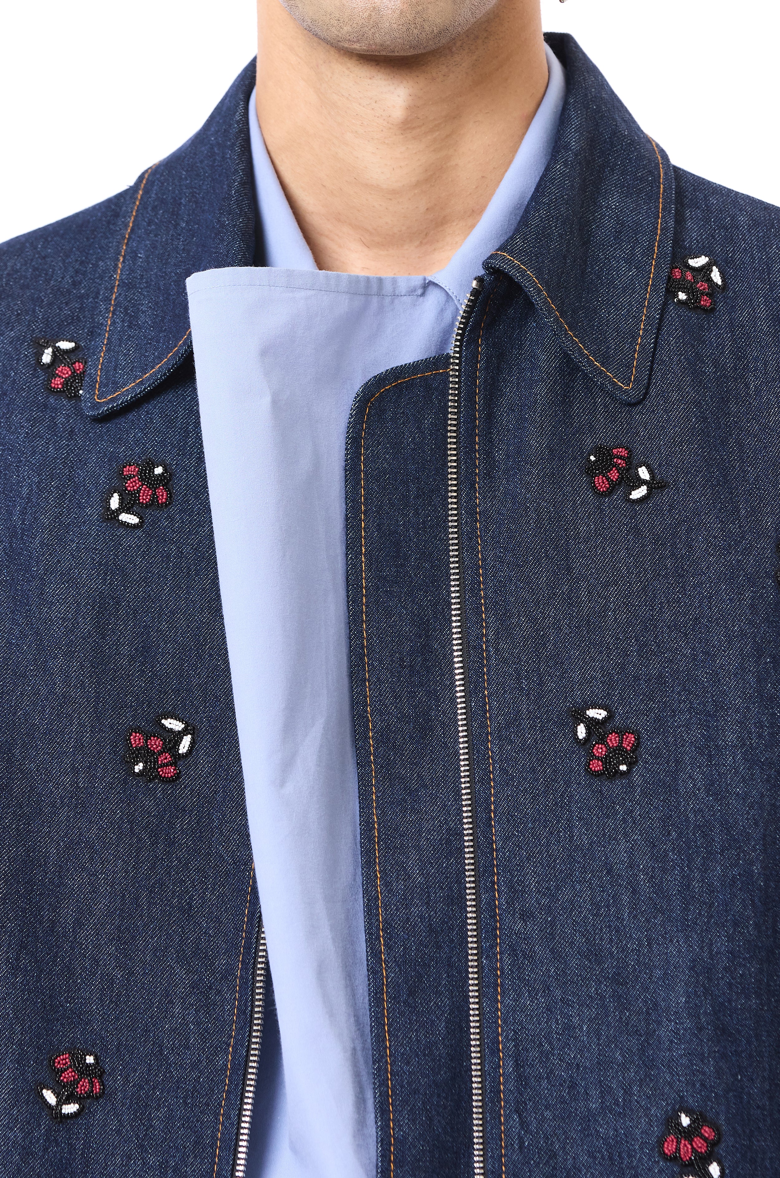 Handcrafted Zip-up Jacket