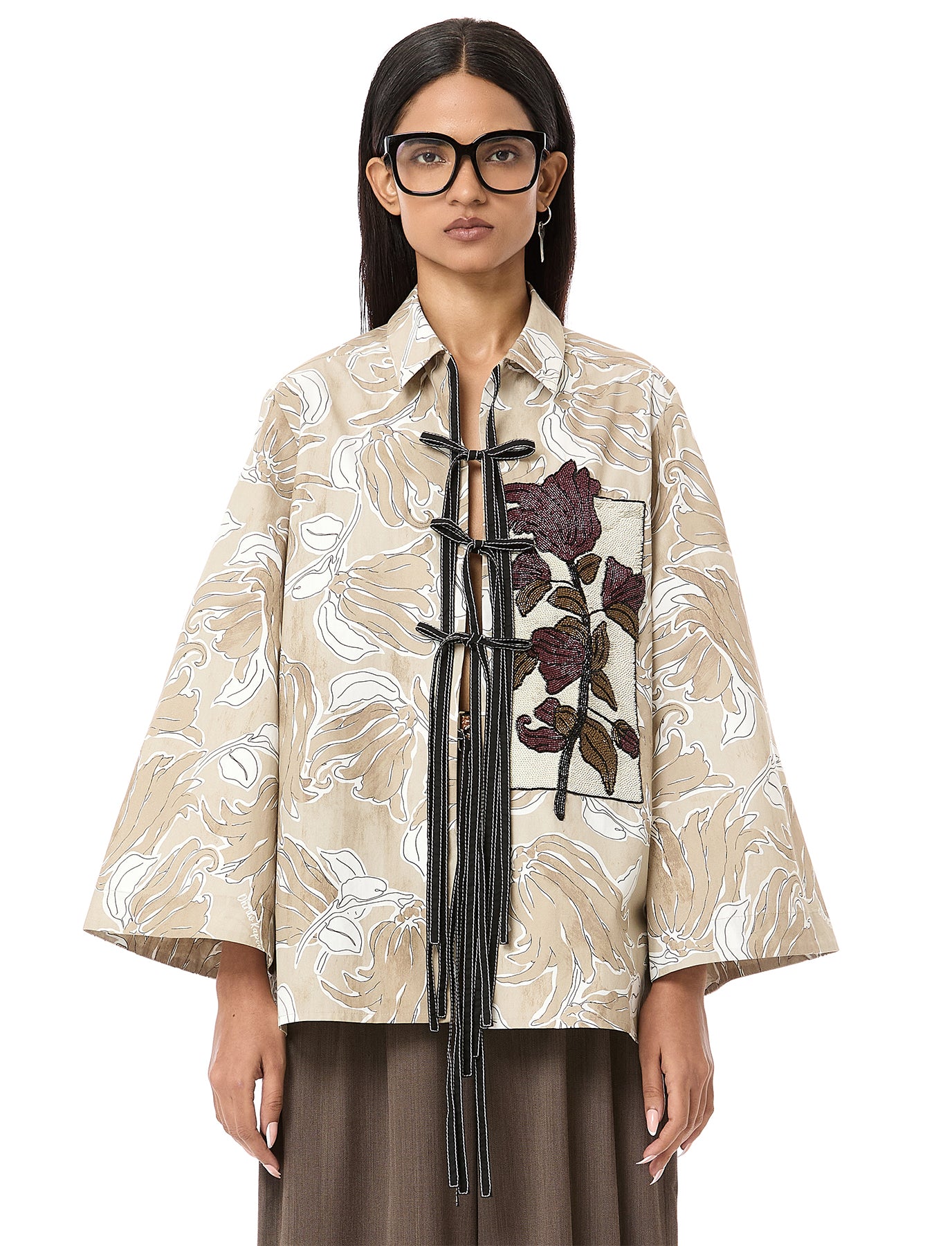 Handcrafted Tie-up Shirt